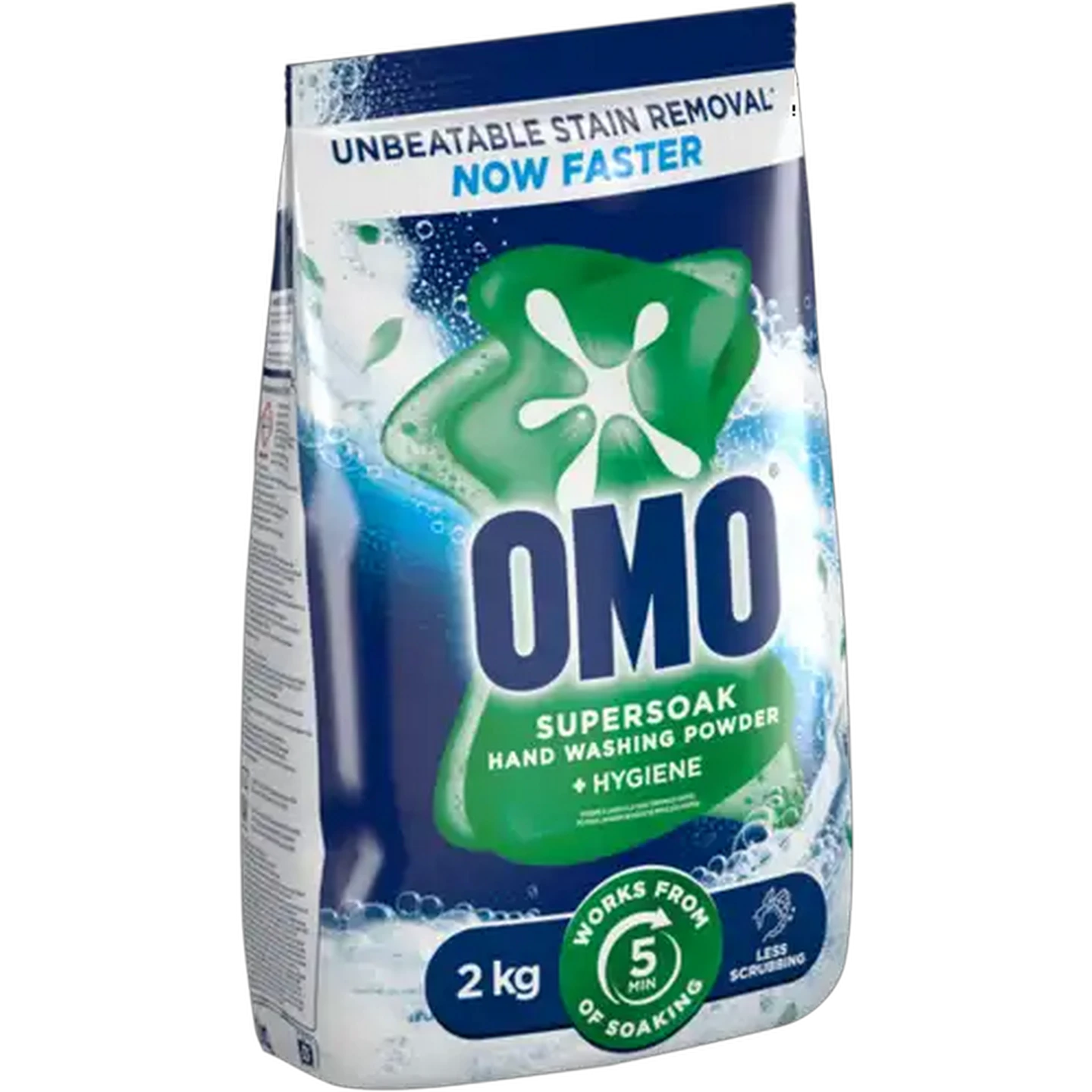 Image of OMO Supersoak Hand Washing Powder + Hygiene 2kg
