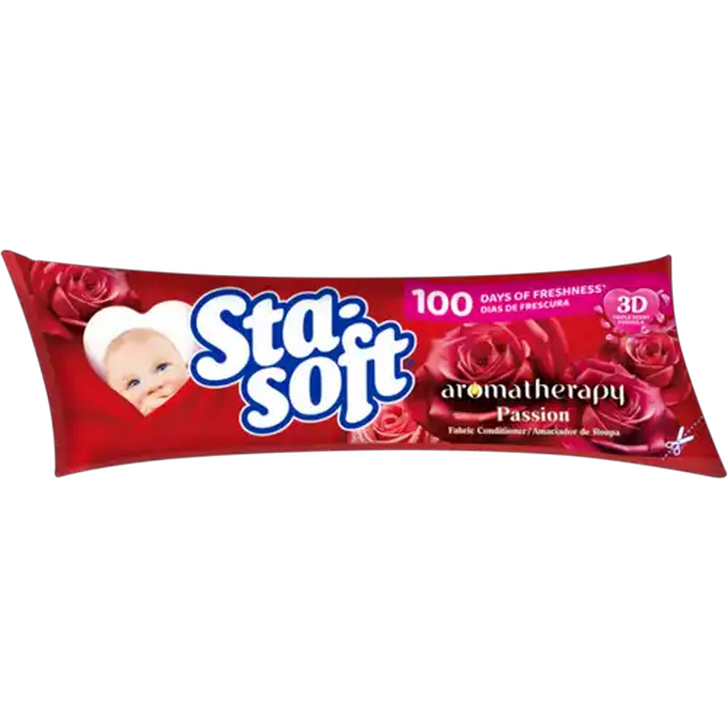 Image of Sta-soft Aromatherapy Passion Fabric Conditioner Refill 500ml