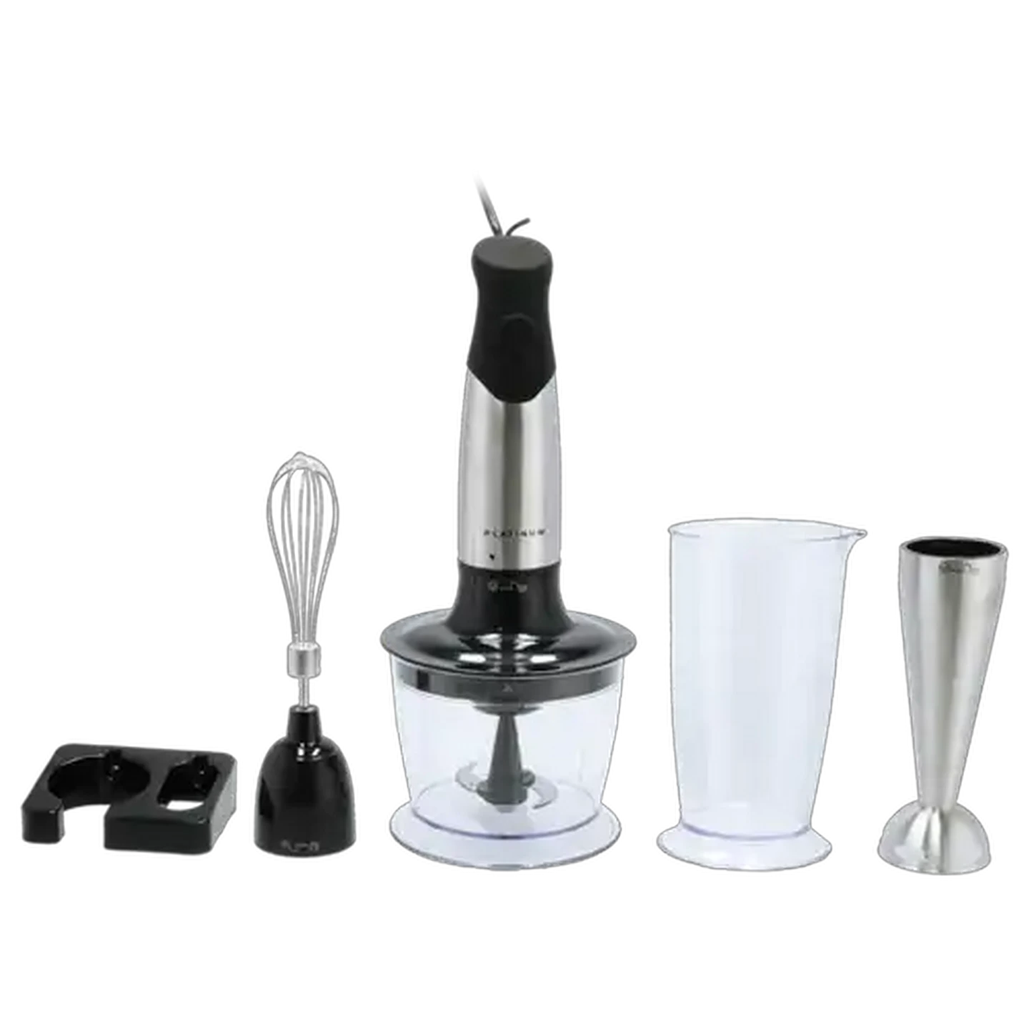 Image of Platinum Stainless Steel Hand Blender Set