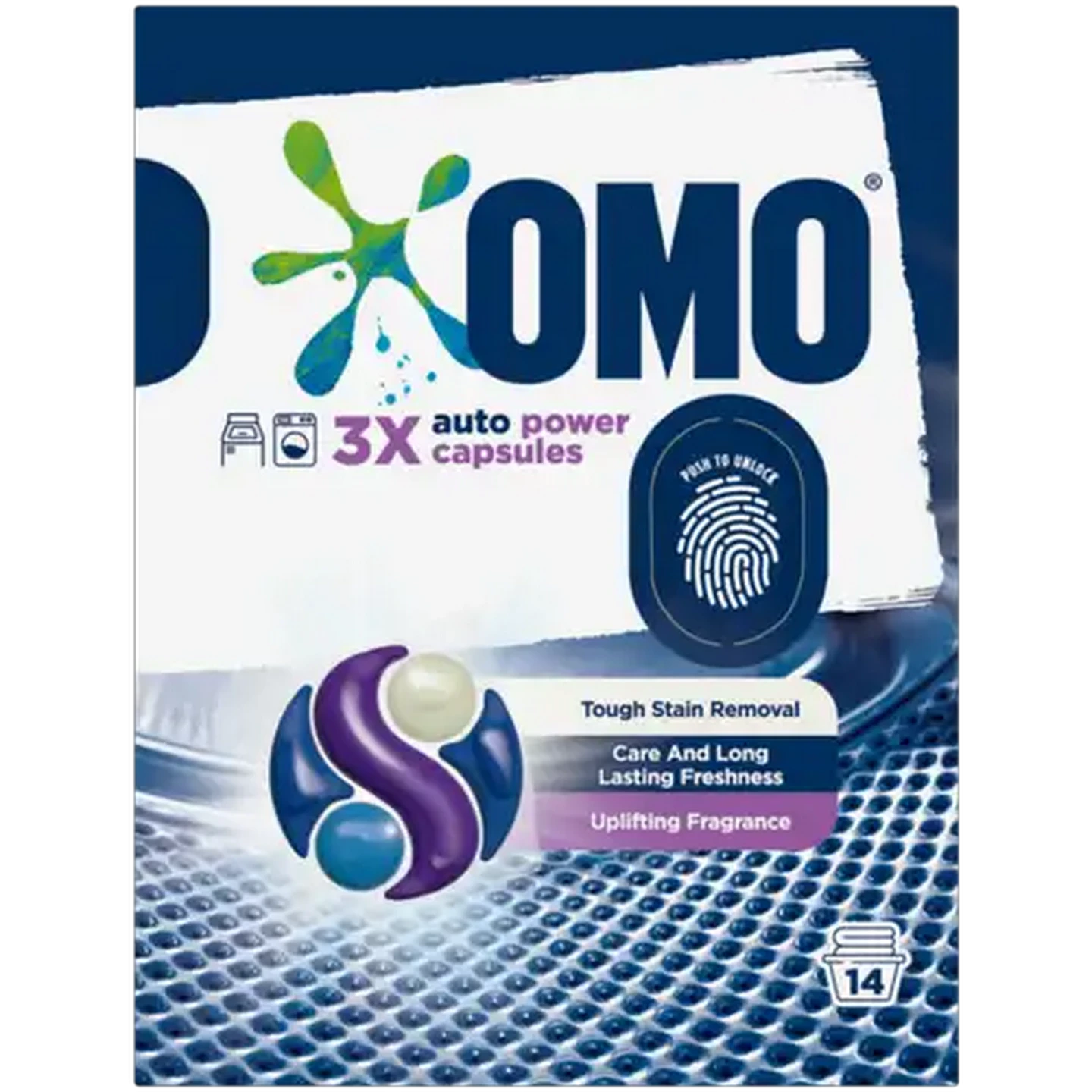 Image of OMO Auto Power Laundry Capsules 14 x 21ml