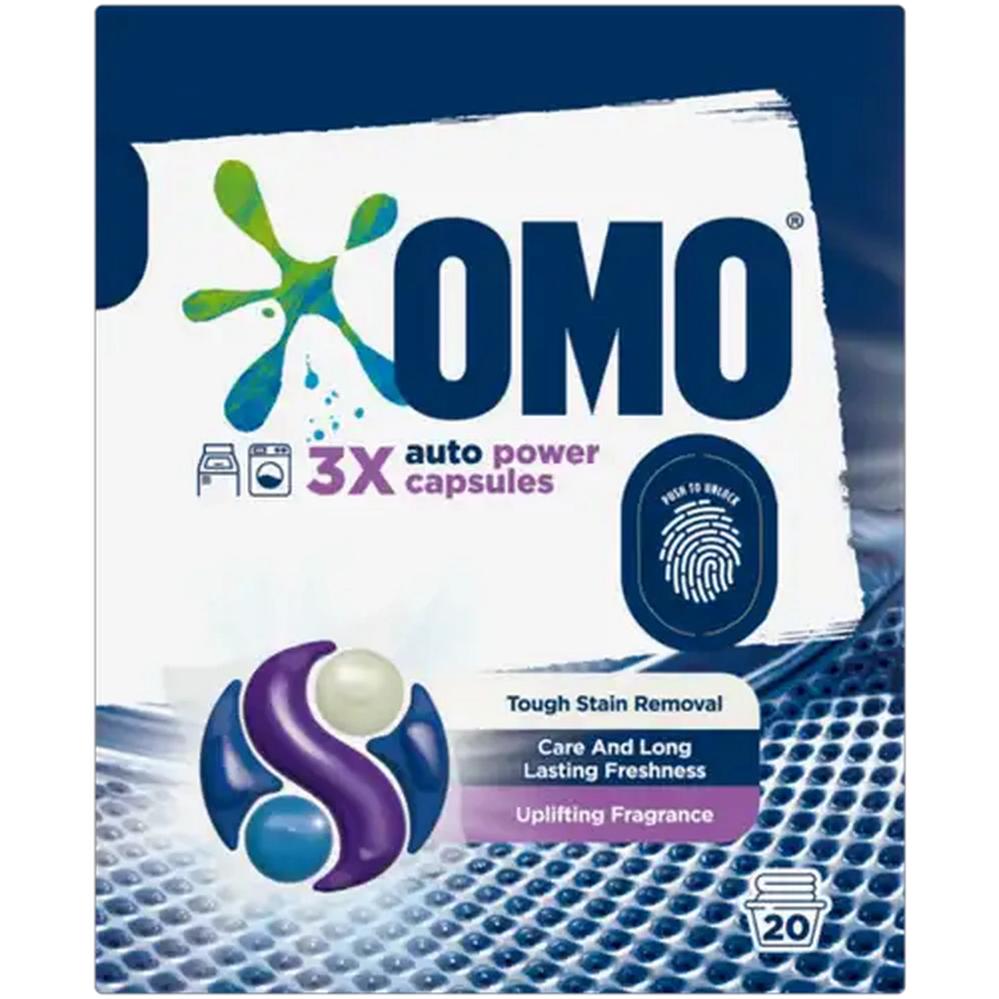 Image of OMO Auto Power Laundry Capsules 20 x 21ml