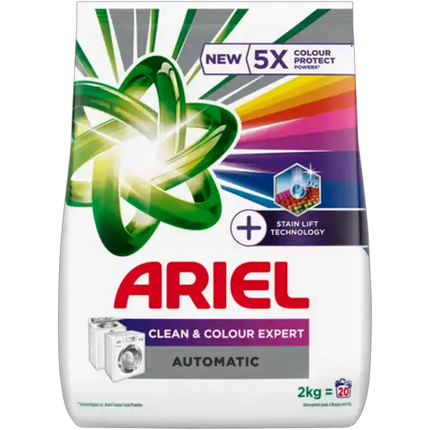 Shoprite ZA | Ariel Clean & Colour Expert Automatic Washing Powder 2kg