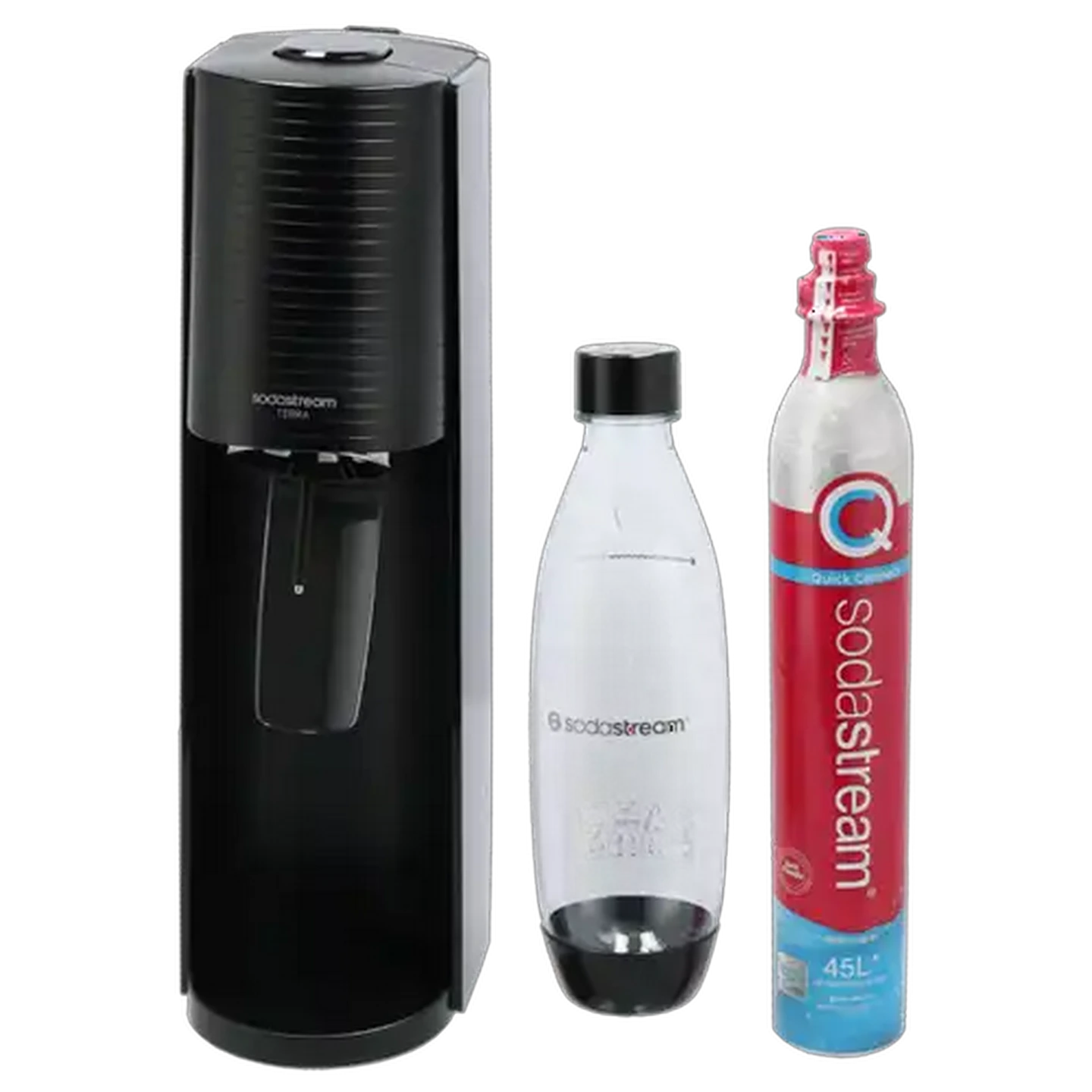 Image of SodaStream Black Terra Sparkling Water Maker 