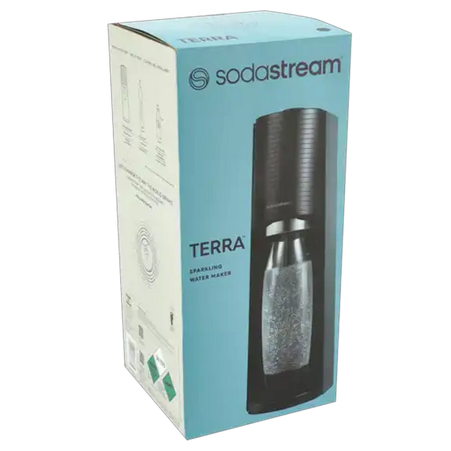 Image of SodaStream Black Terra Sparkling Water Maker 