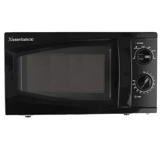 Xssentials Black Manual Microwave 20L