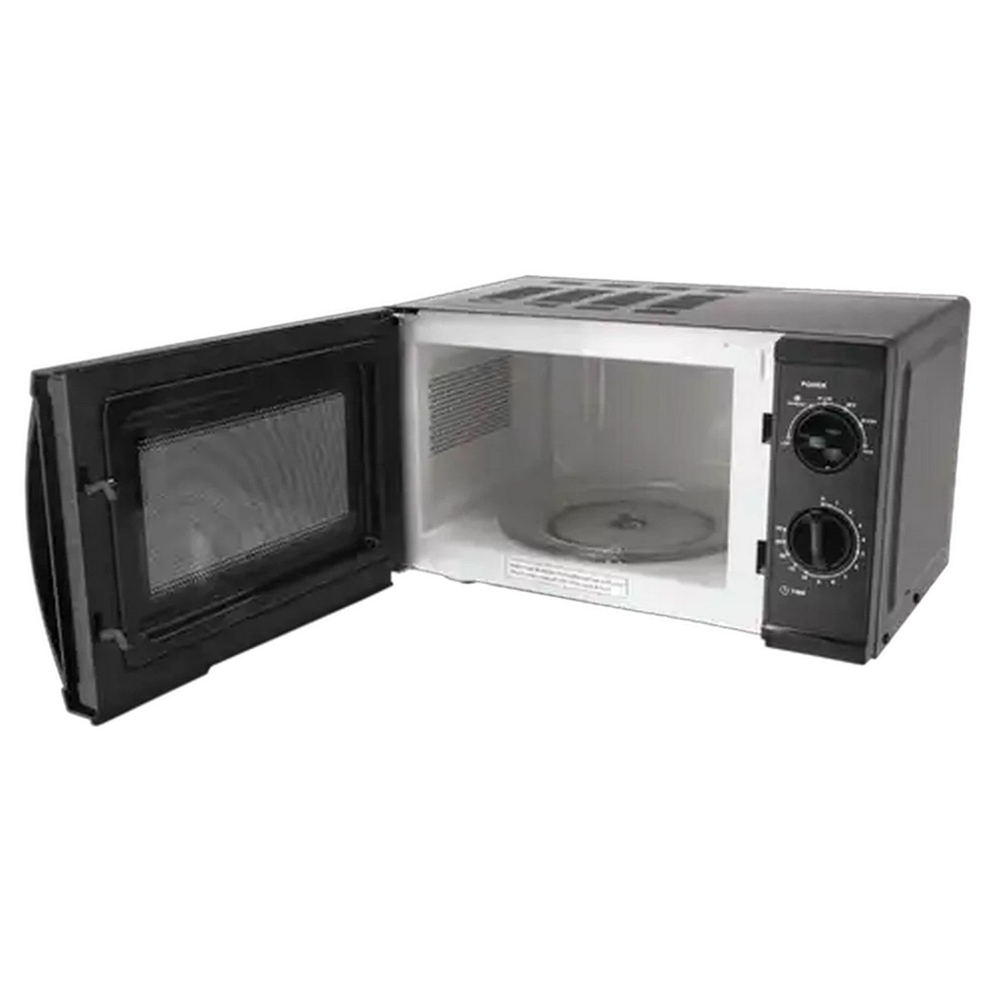 Image of Xssentials Black Manual Microwave 20L