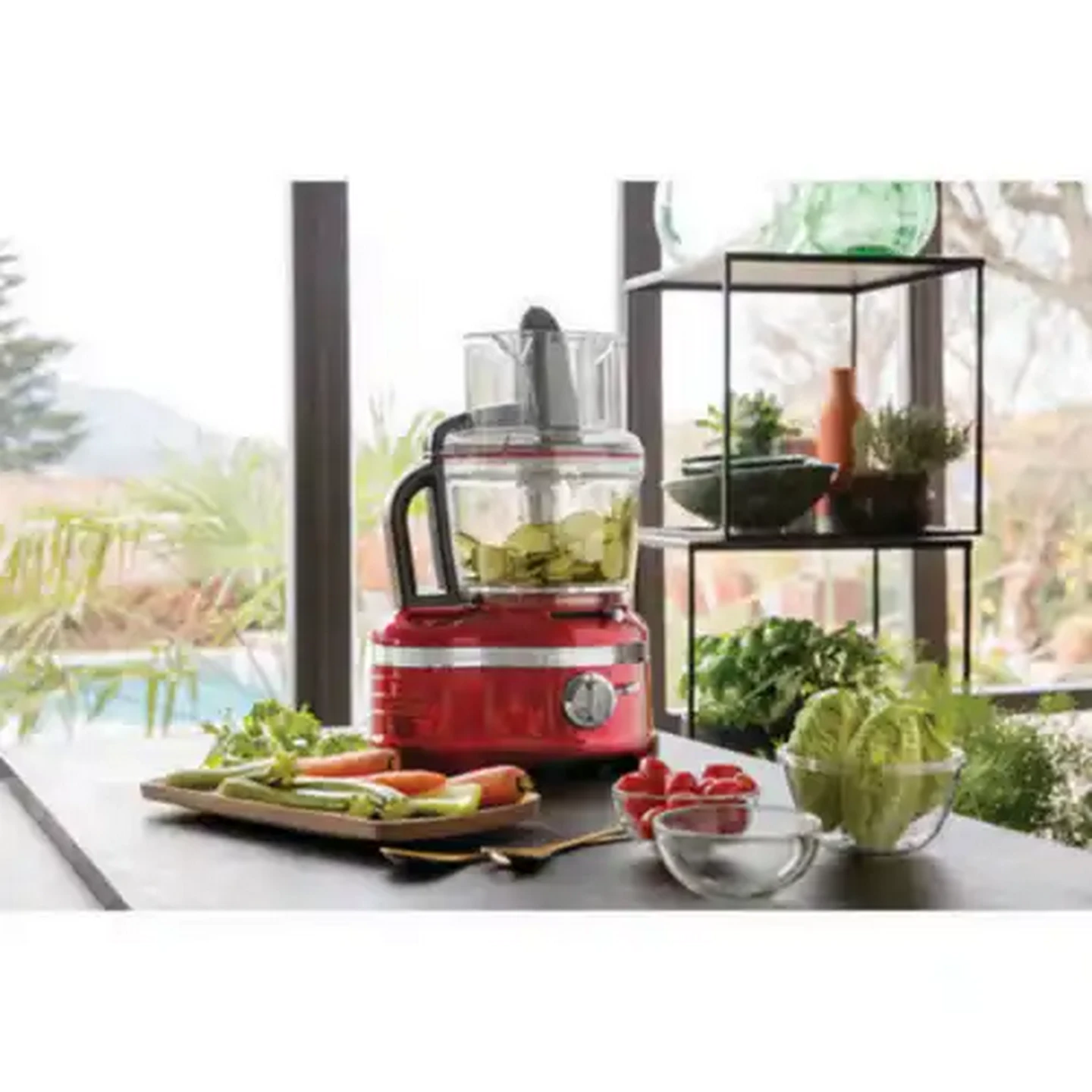 Checkers Sixty60 | KitchenAid Empire Red Artisan Food Processor 4L