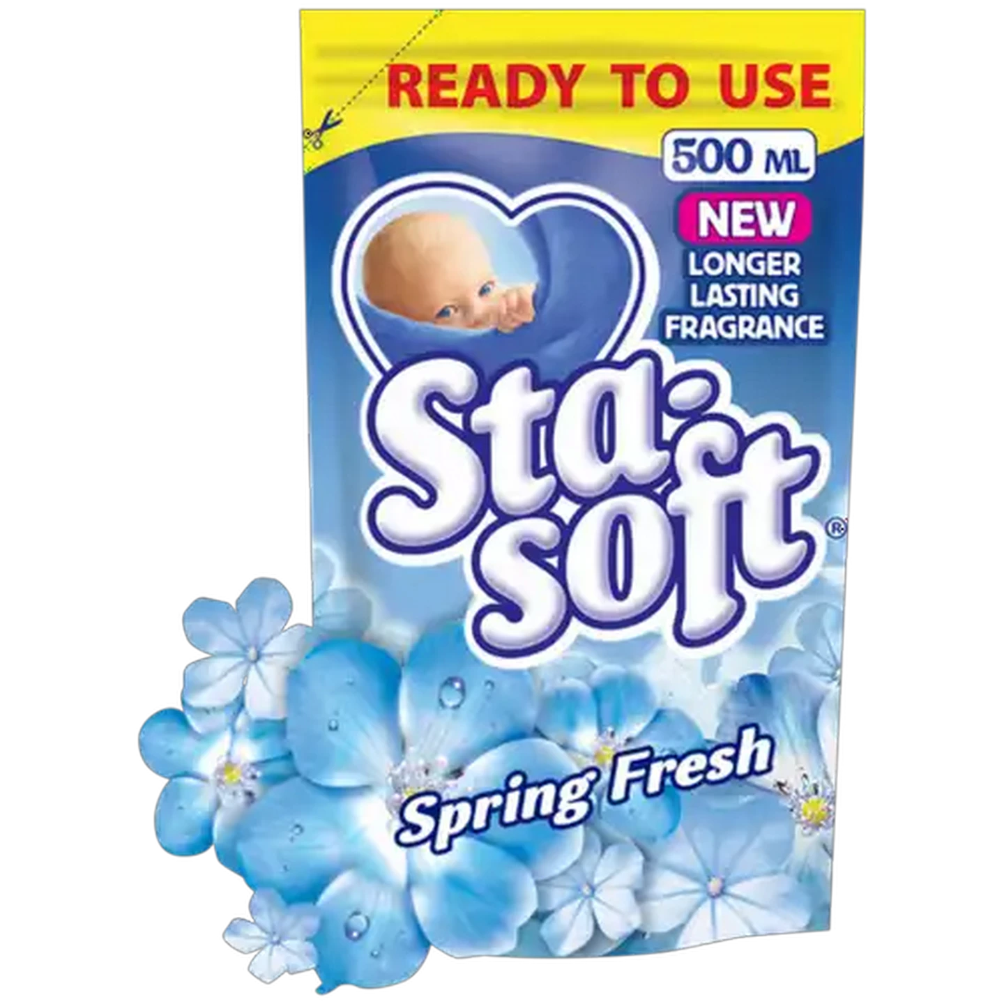 Image of Sta-soft Spring Fresh Fabric Softener Refill 500ml
