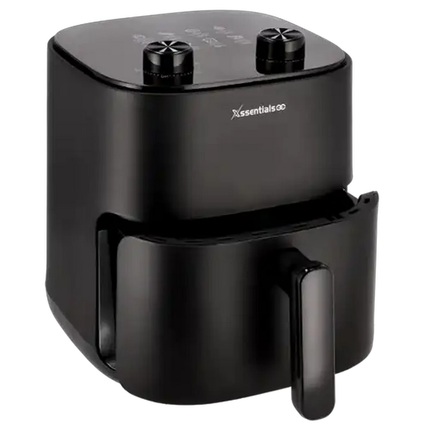 Image of Xssentials Black Manual Air Fryer 5L