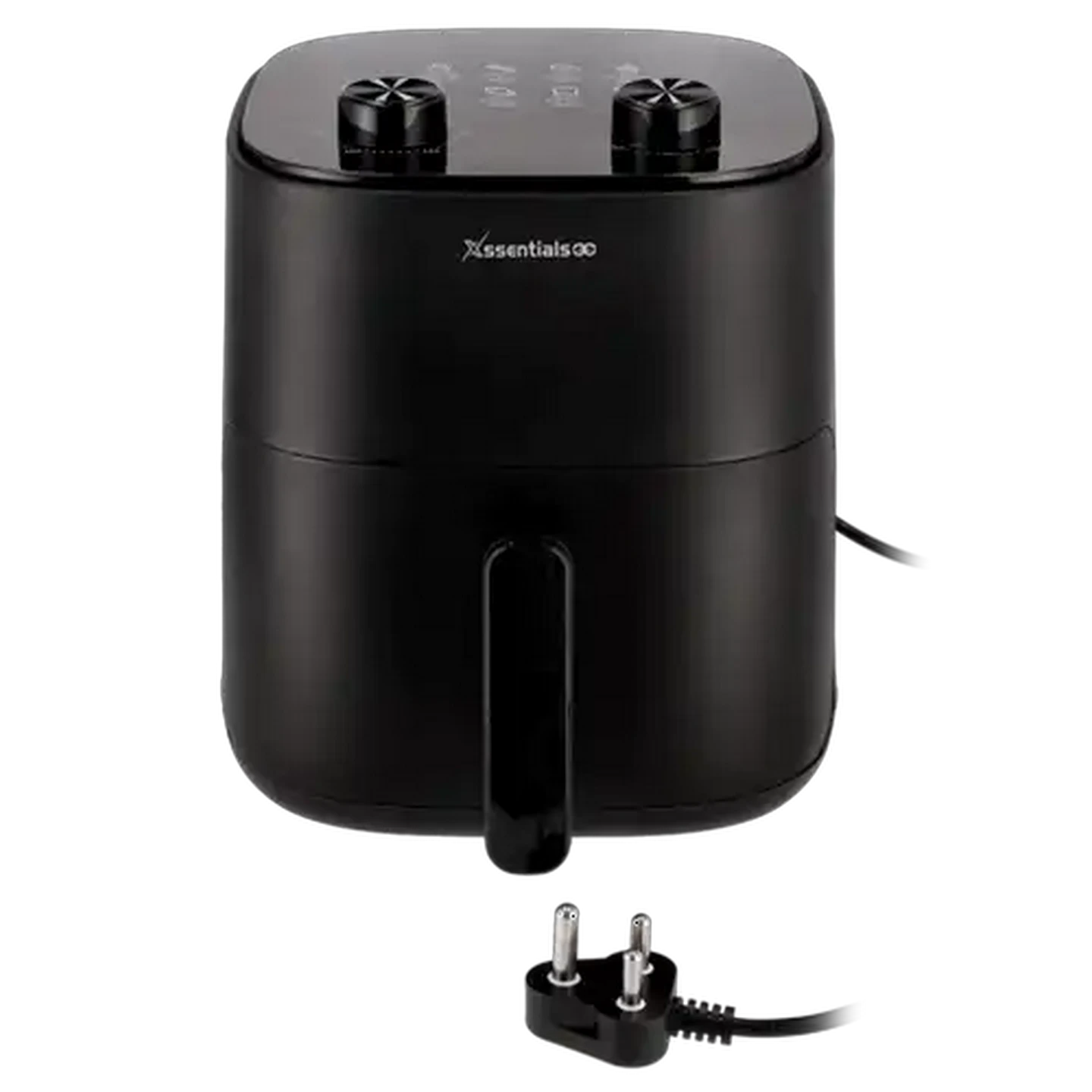 Image of Xssentials Black Manual Air Fryer 5L