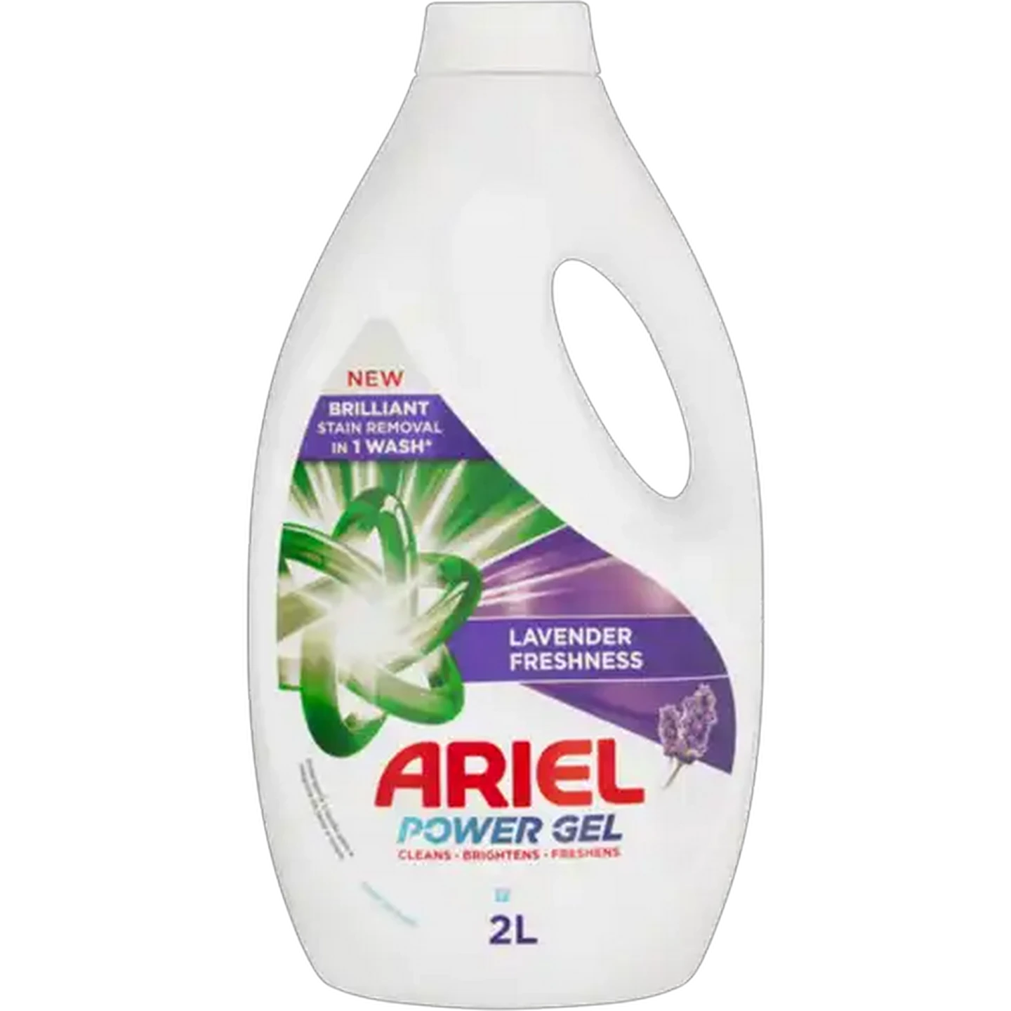 Image of Ariel Lavender Freshness Power Gel Automatic Liquid Detergent 2L