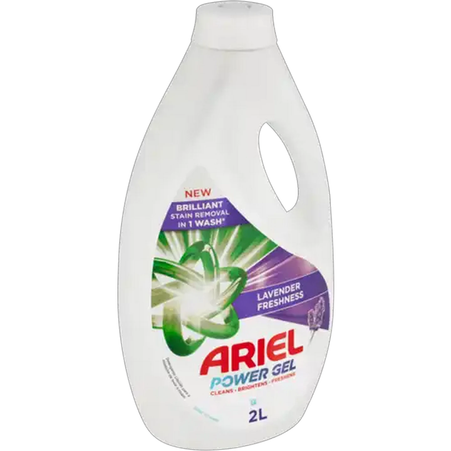 Image of Ariel Lavender Freshness Power Gel Automatic Liquid Detergent 2L