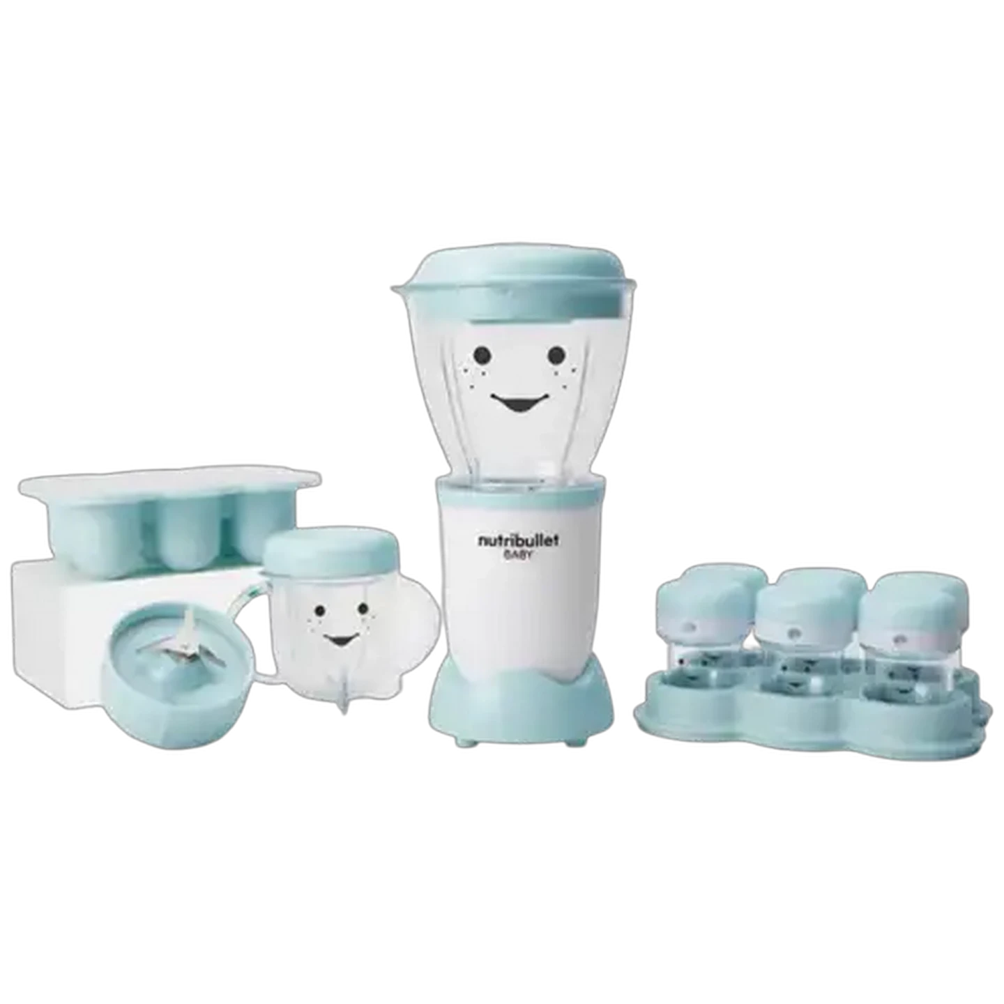 Image of NutriBullet Baby Bullet Blue & White Blender 200W