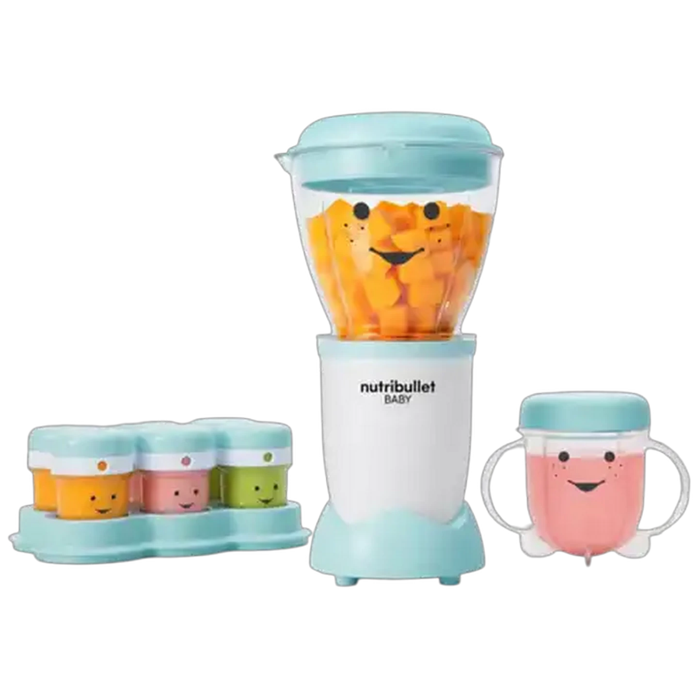 Image of NutriBullet Baby Bullet Blue & White Blender 200W