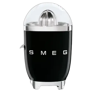 Smeg Glossy Black Retro Citrus Juicer 70W