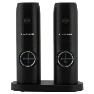 Platinum Rechargeable Salt & Pepper Grinder Set