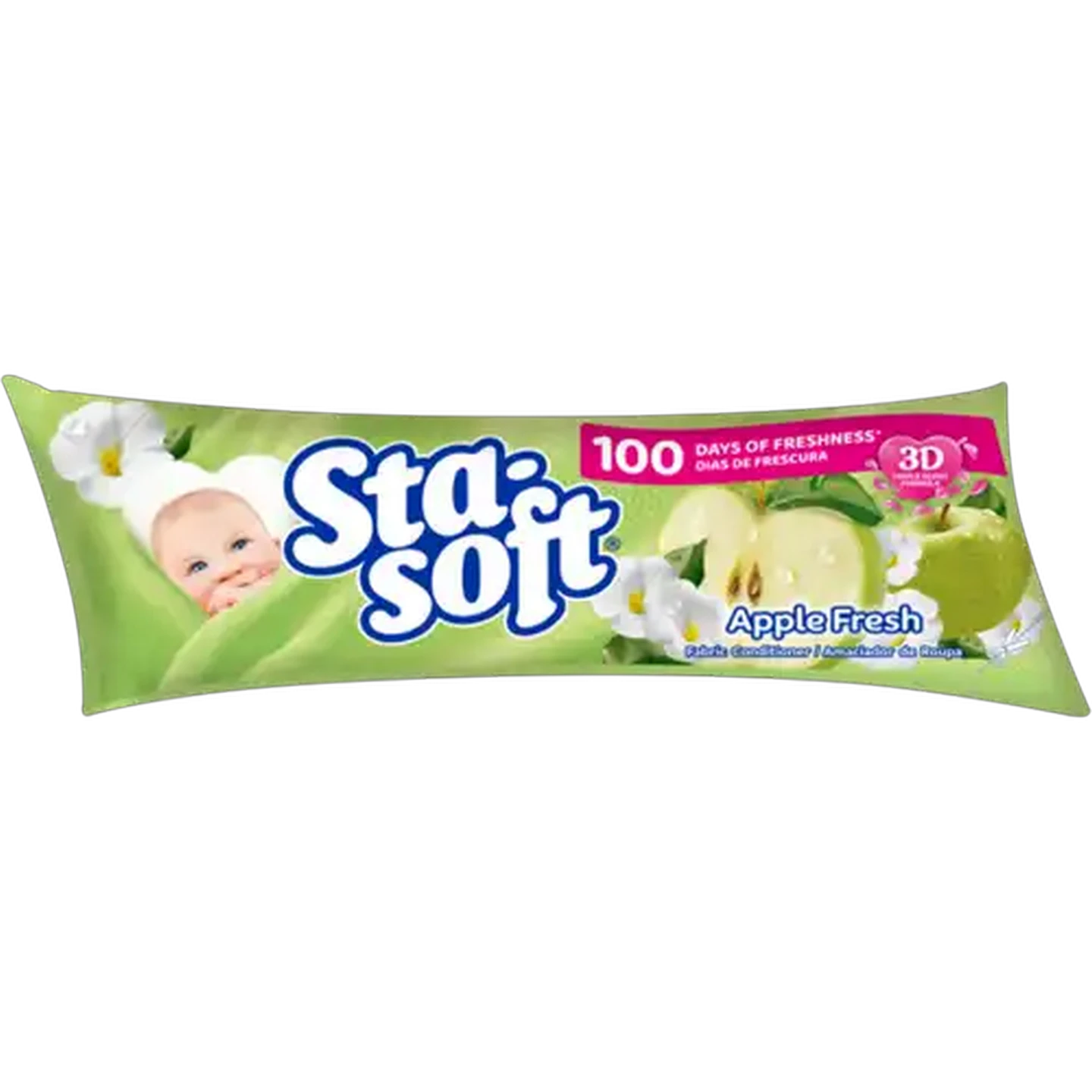 Image of Sta-soft Apple Fresh Fabric Conditioner Refill 500ml