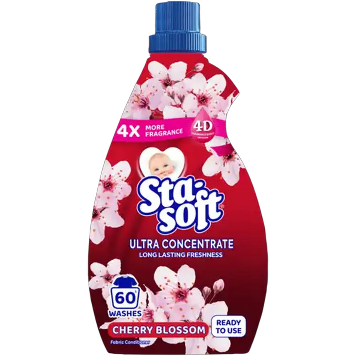 Image of Sta-soft Ultra Concentrate Cherry Blossom Fabric Conditioner 1L