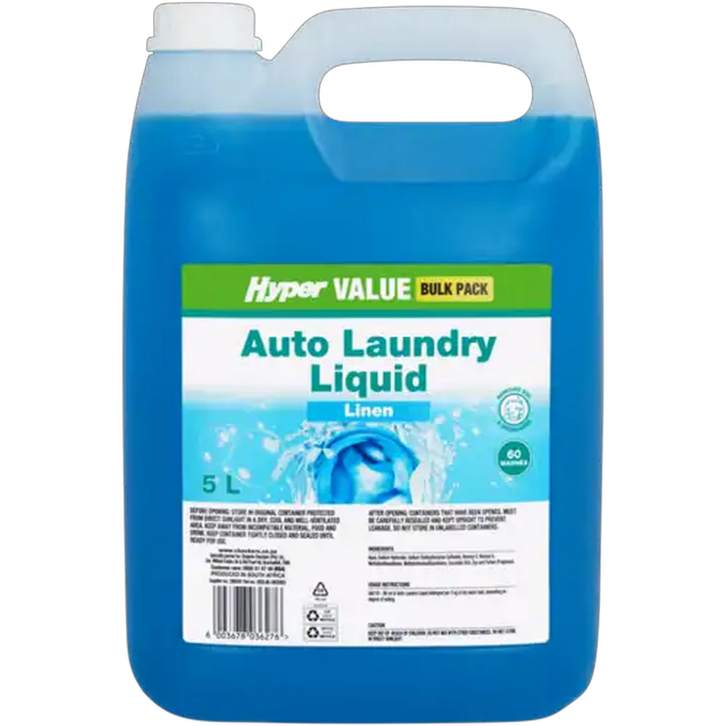 Image of Hyper Value Linen Auto Laundry Liquid 5L