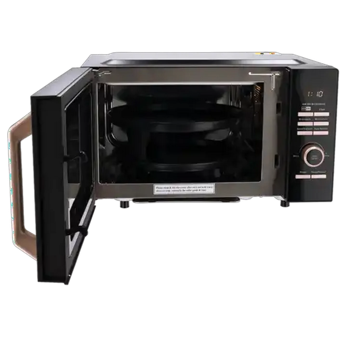 Image of Morphy Richards Black & Rose Gold Air Fryer Microwave Oven 25L