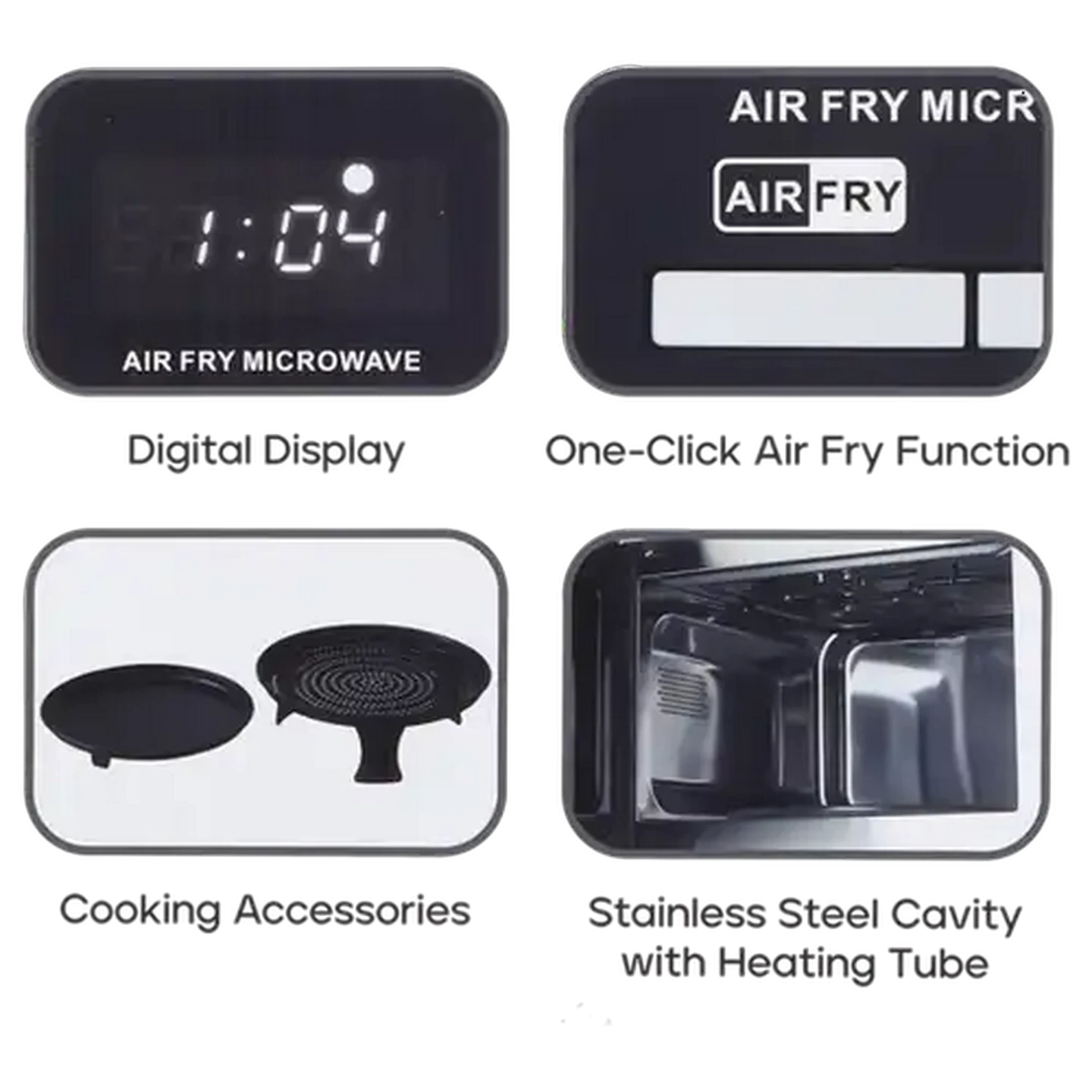 Checkers Sixty60 | Morphy Richards Black & Silver Air Fryer