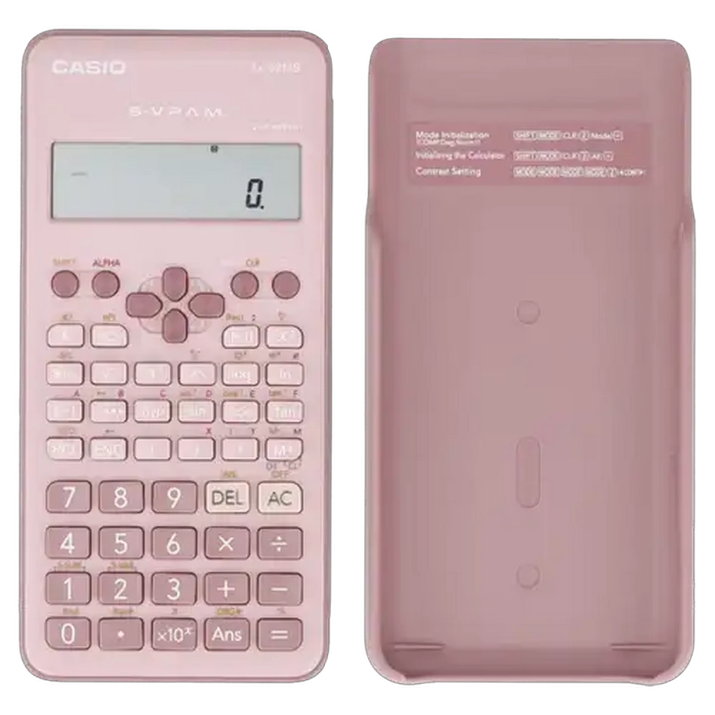 Image of Casio FX-82MS 2nd Edition Pink Scientific Calculator
