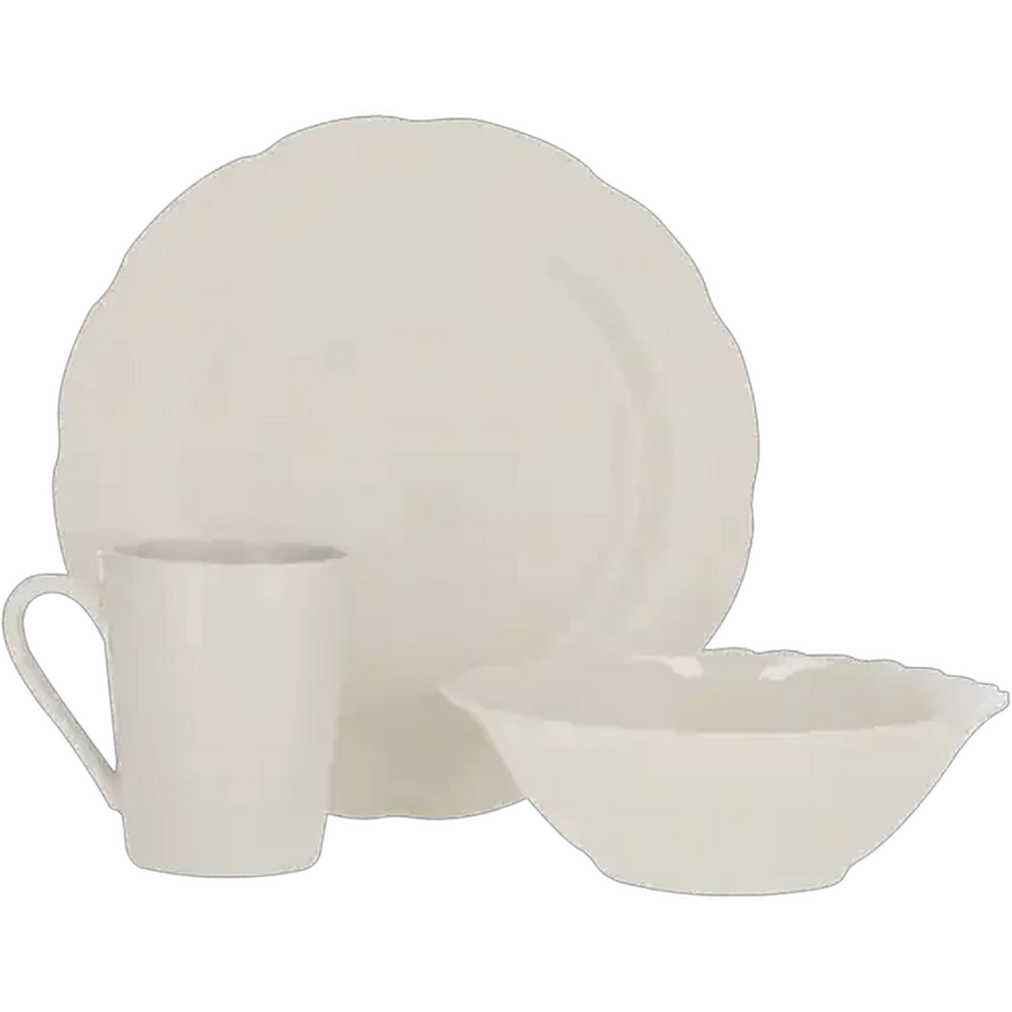Image of Delicate Rim Dinner Set 12-Piece