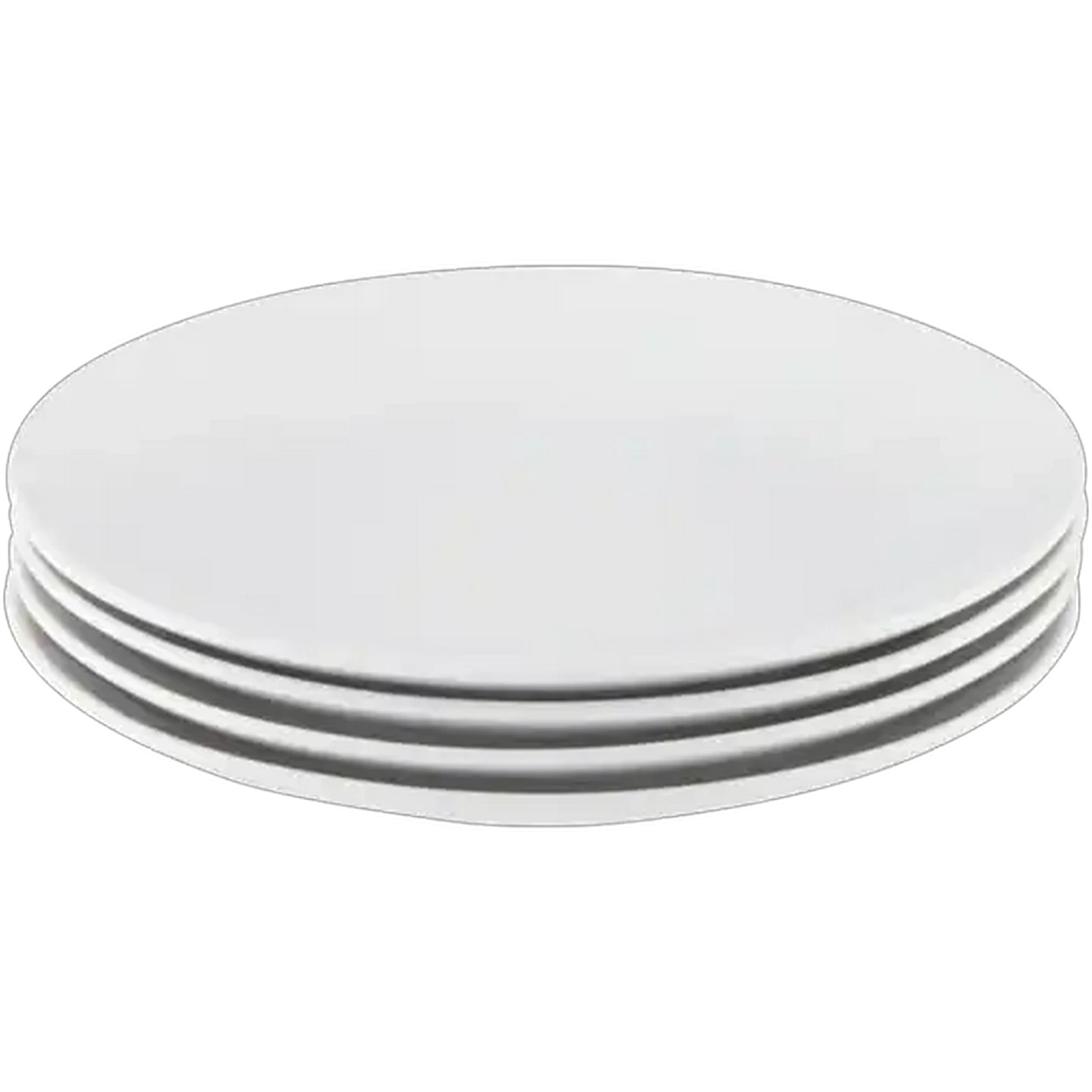 Image of Coup White Porcelain Dinner Plate Set 4-Pack