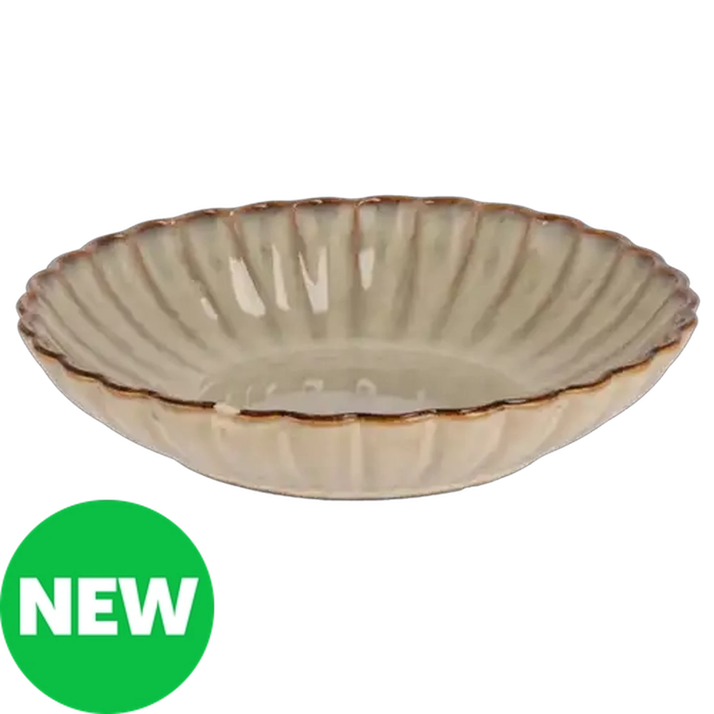 Image of Petal Stoneware Bowl 21cm