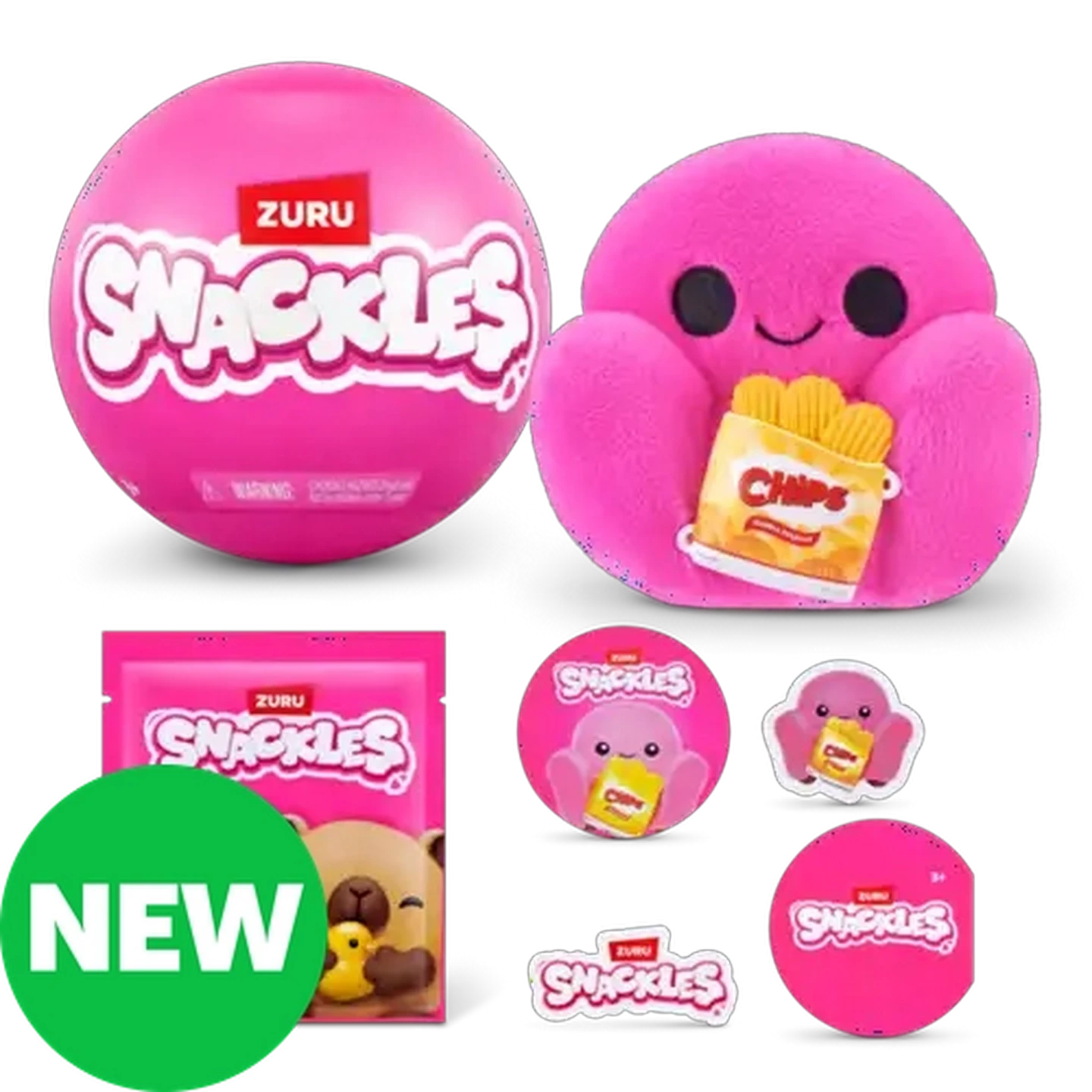 Image of Snackles 12 Plush Collectible Capsule Series 2