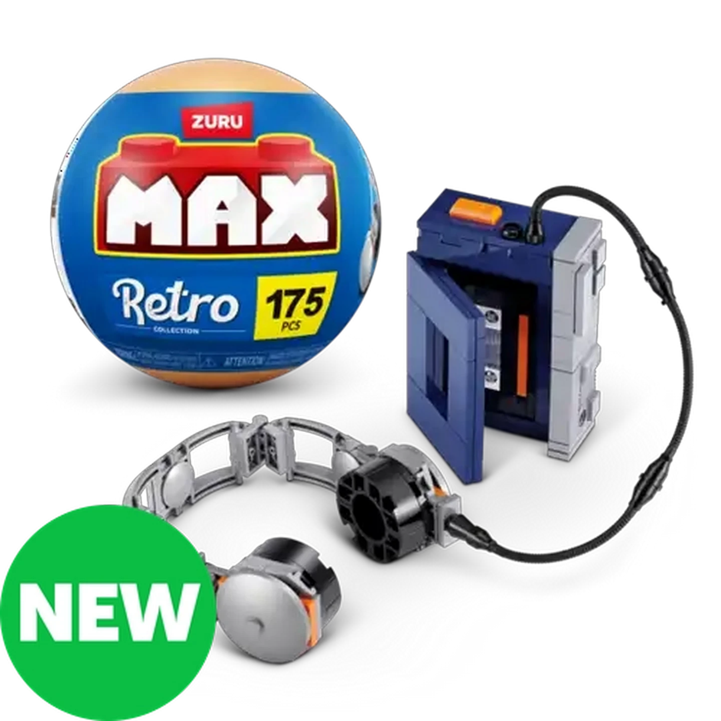 Image of MAX Premium Retro Collection Cassette Player