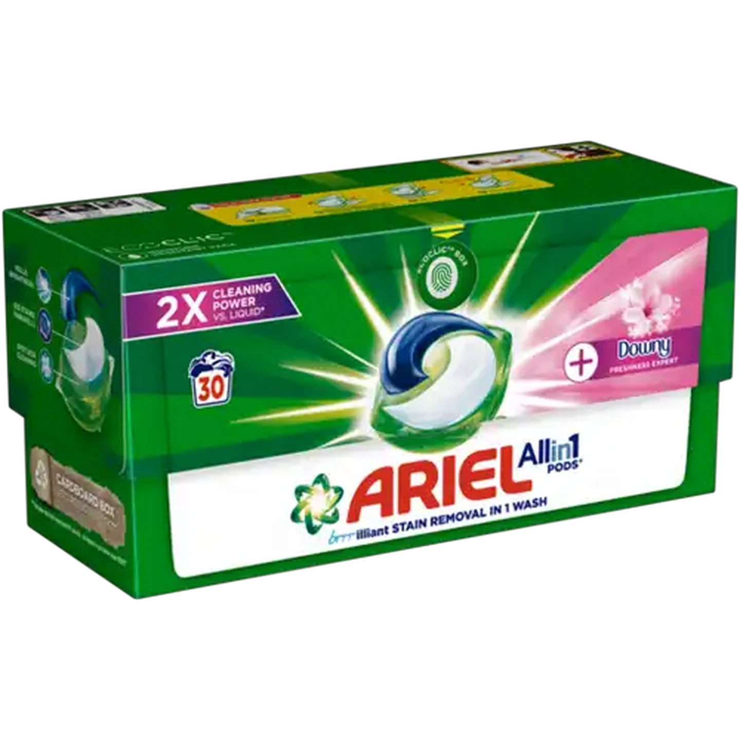 Image of Ariel Downy All-in-1 Automatic Washing Pods 30 Pack