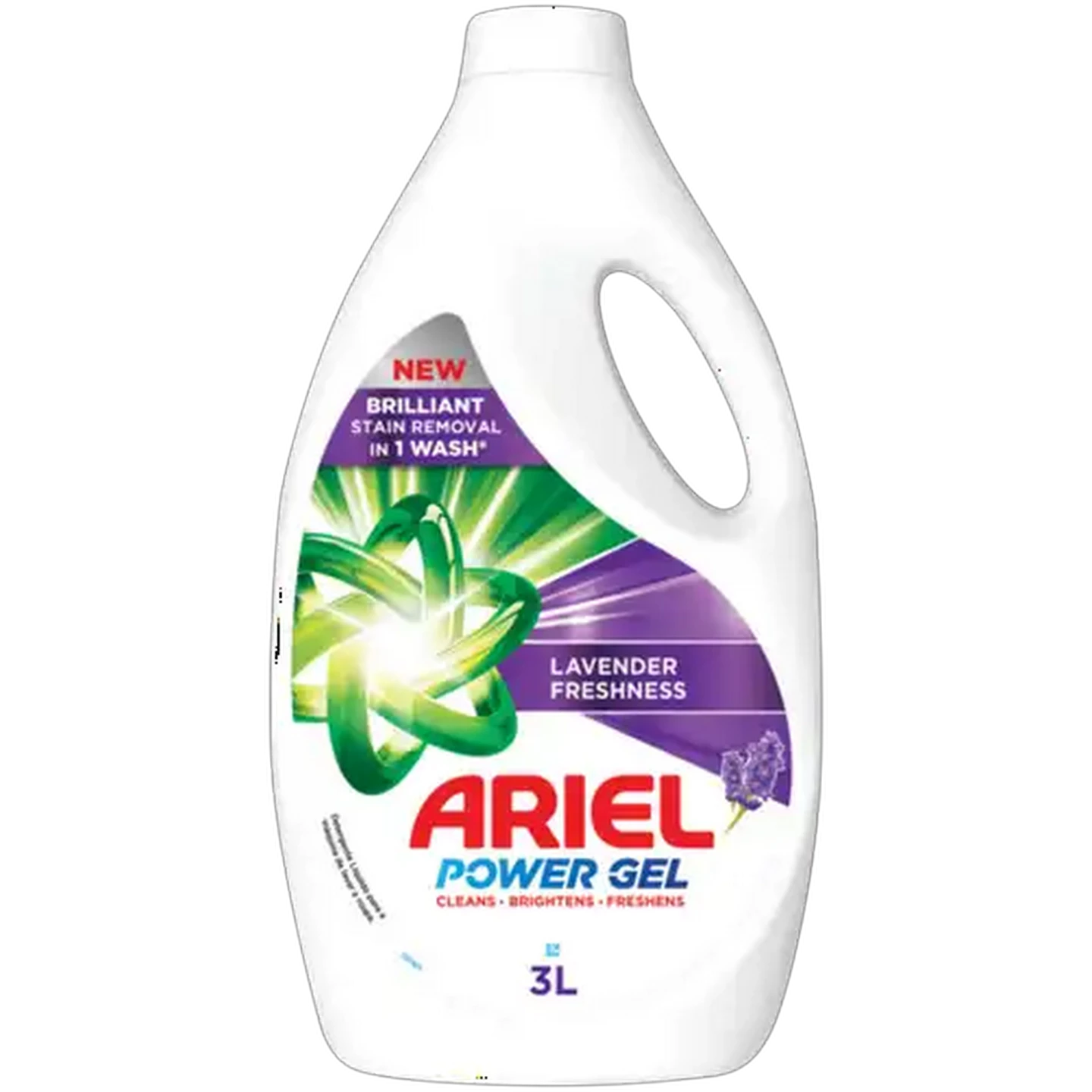Image of Ariel Lavender Freshness Liquid Detergent Power Gel 3L