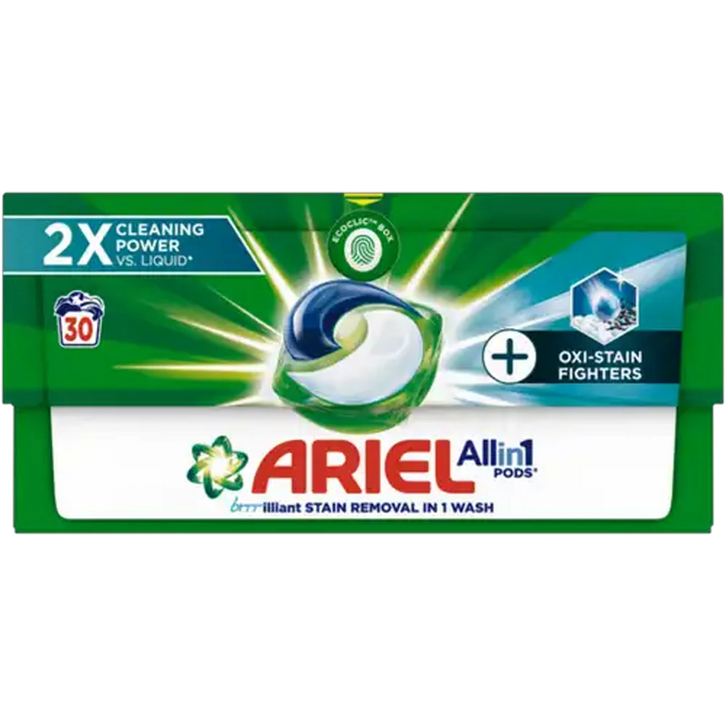Image of Ariel All-in-1 Automatic Washing Pods 30 Pack