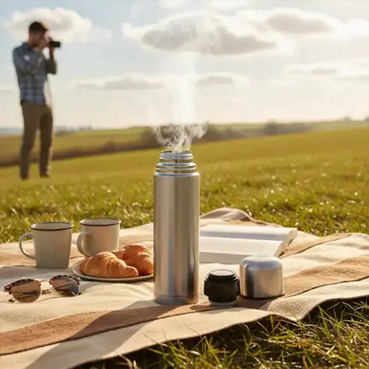 Image of TravelVac Series Stainless Steel Vacuum Flask 1L