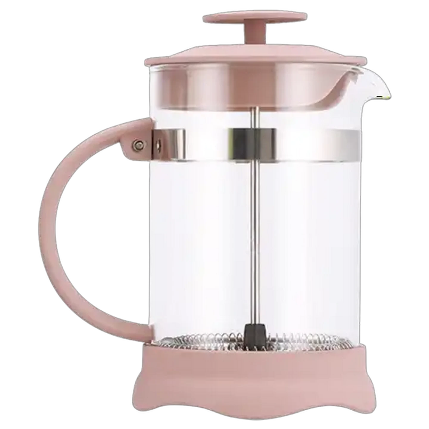 Image of Mila Colour Glass Coffee Plunger 800ml (Colour May Vary)