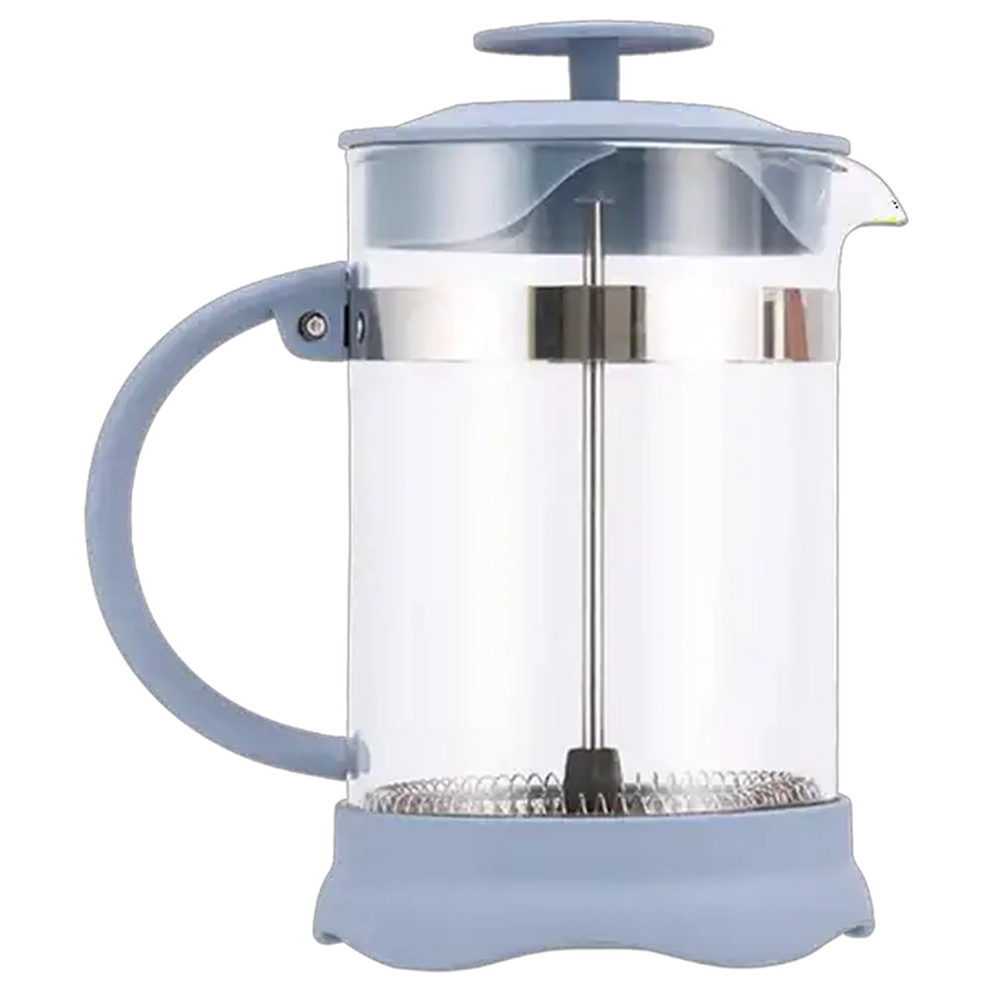Image of Mila Colour Glass Coffee Plunger 800ml (Colour May Vary)