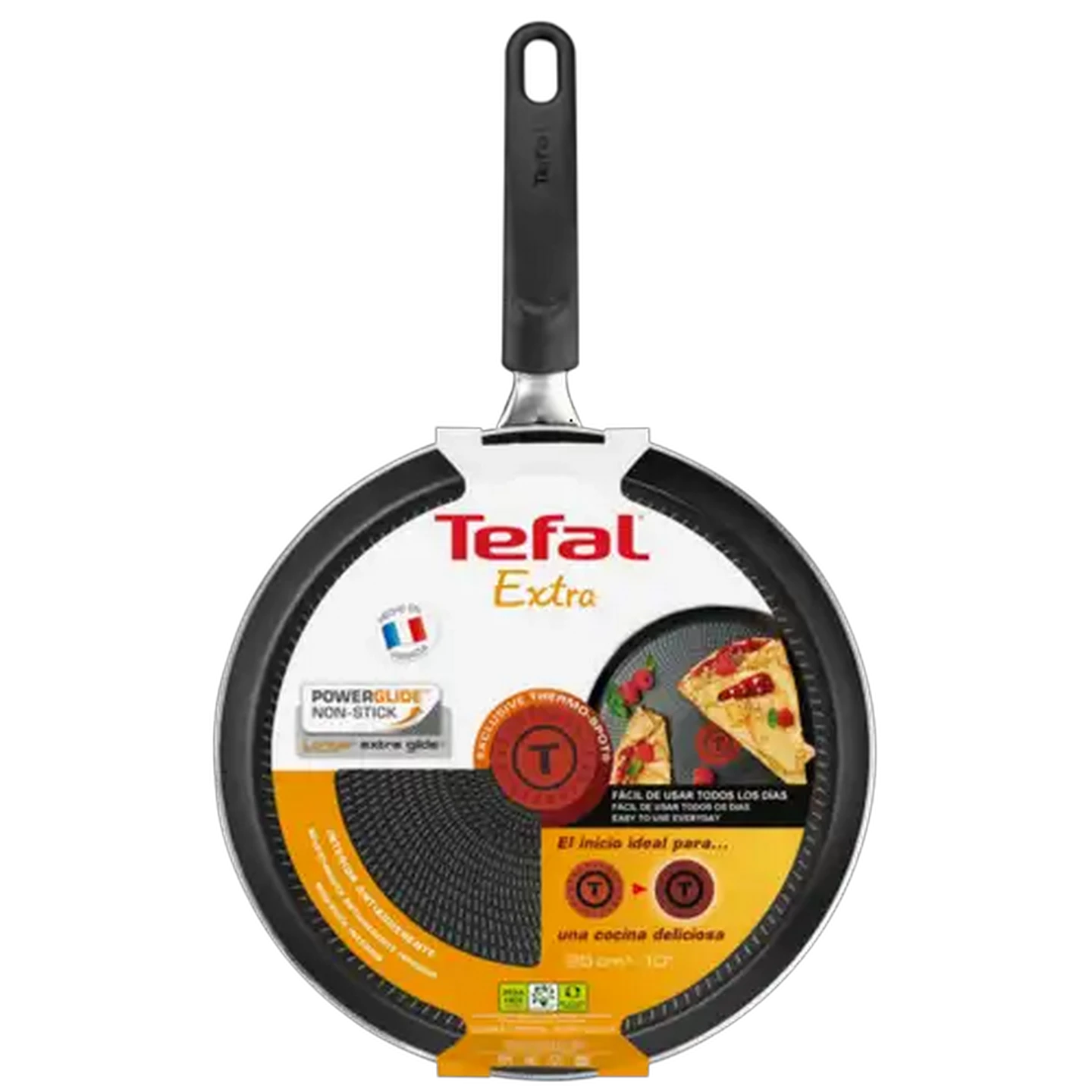 Image of Tefal Extra Power Glide Non-Stick Pancake Pan 25cm