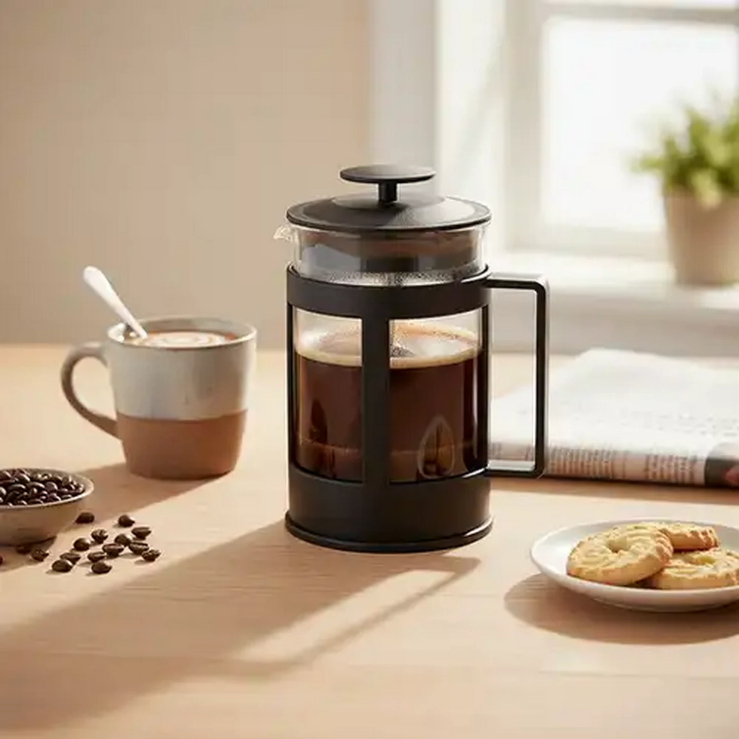 Image of Mila Glass Coffee Plunger 800ml