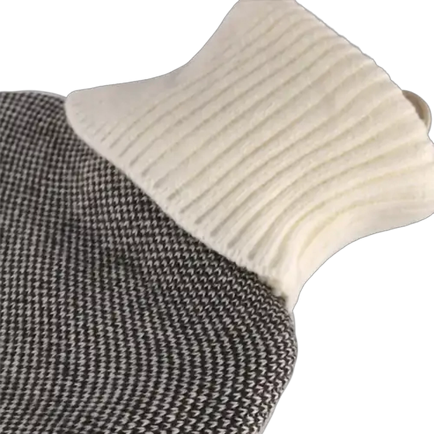 Image of Knitted Hand Warmer Pockets Hot Water Bottle 2L (Colour May Vary)