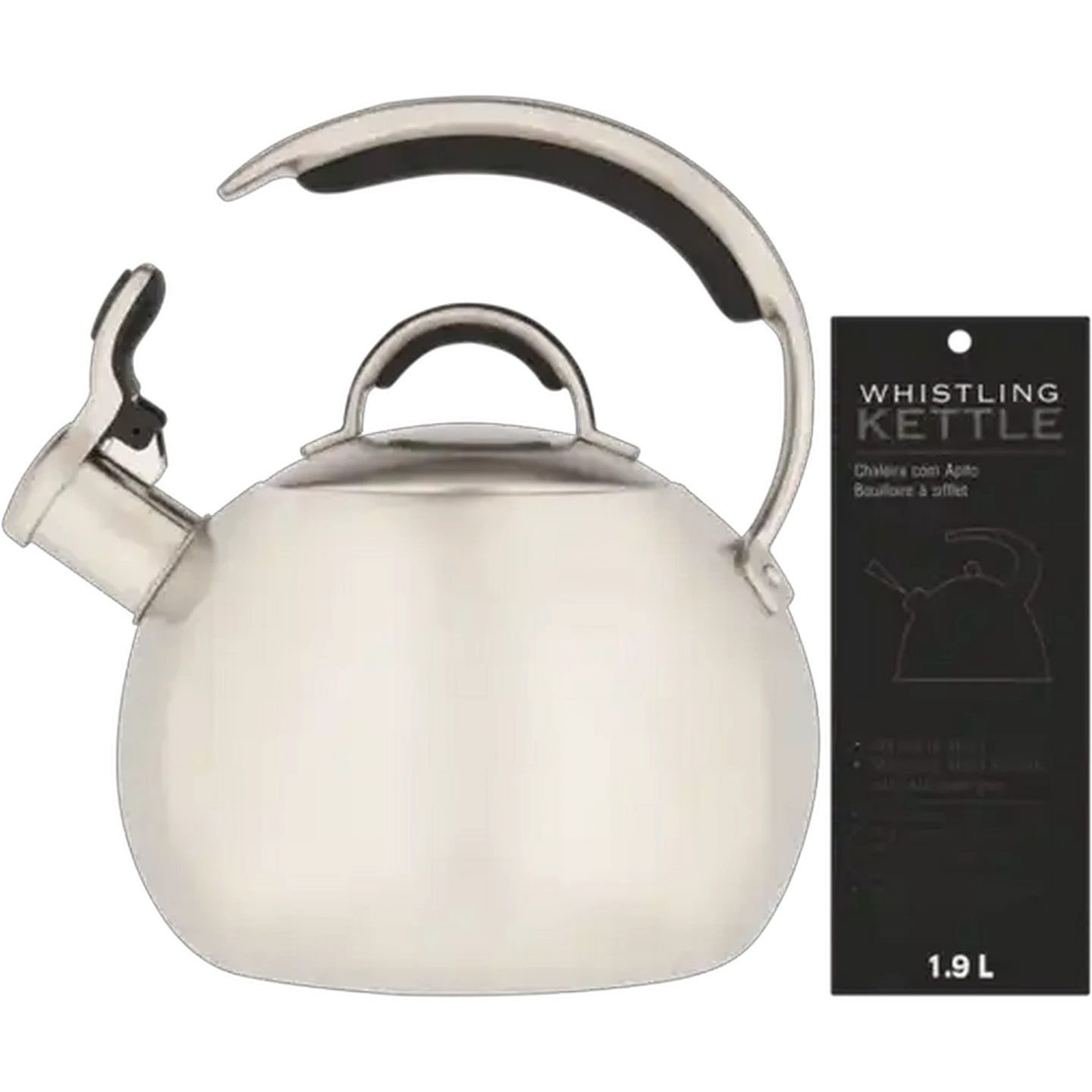 Image of Bordeaux Stainless Steel Whistling Kettle 1.9L