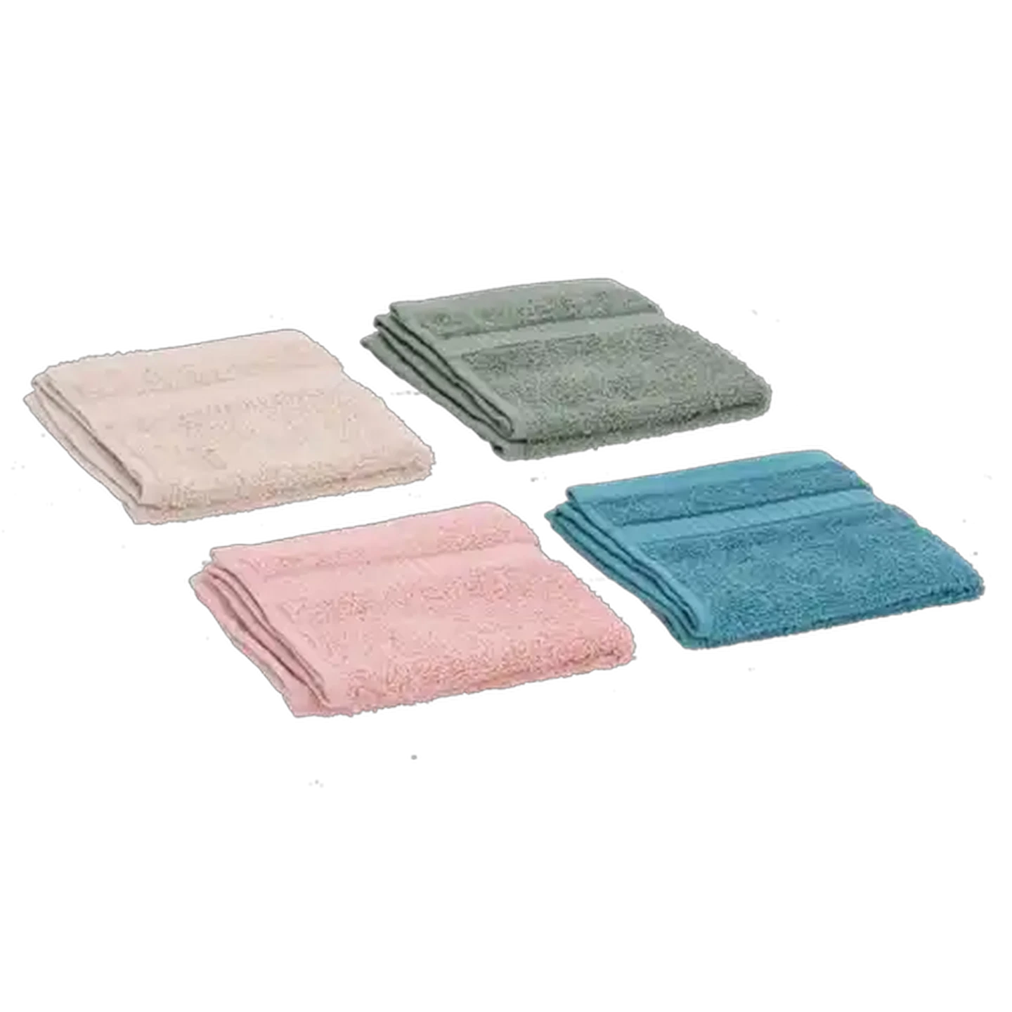 Image of Essentials Robin Cotton Guest Towel 30 x 50cm (Colour May Vary)