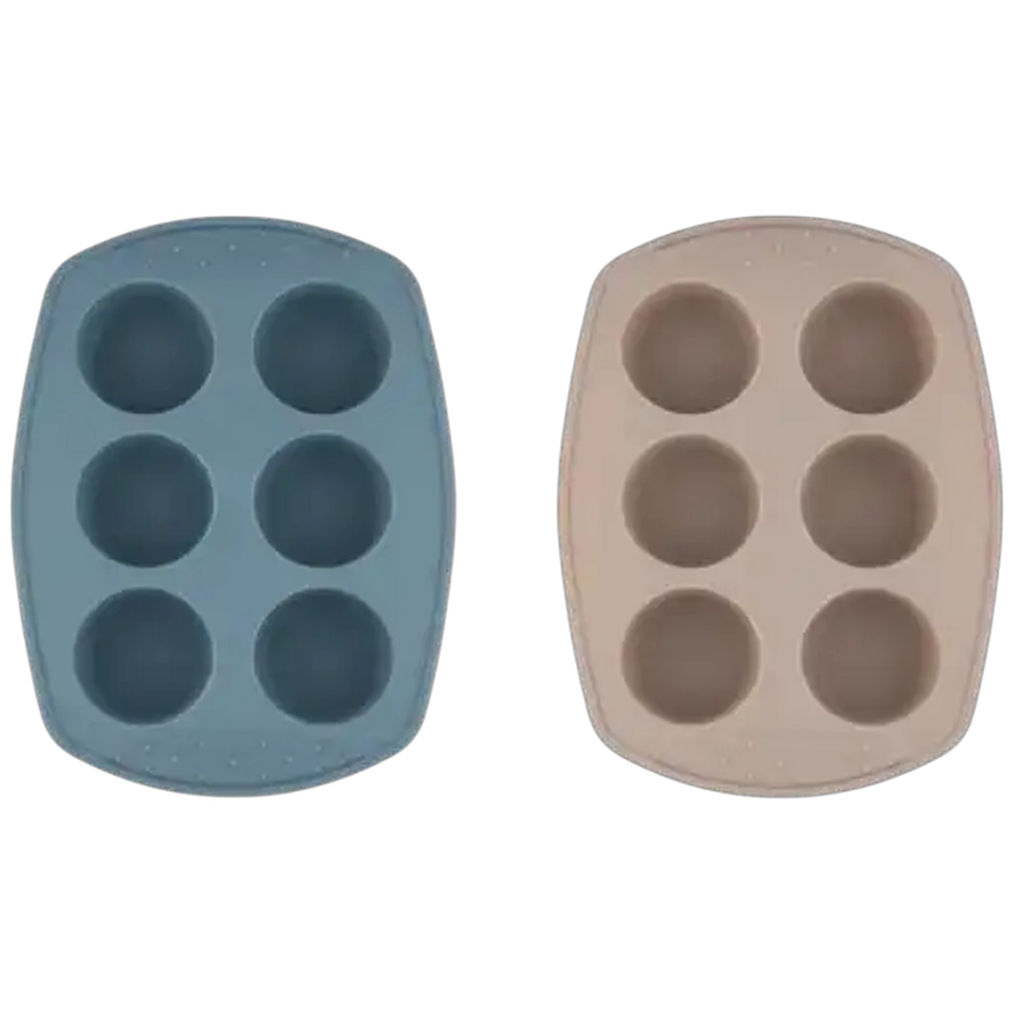 Image of Millini 6-Cup Silicone Muffin Mould (Colour May Vary)