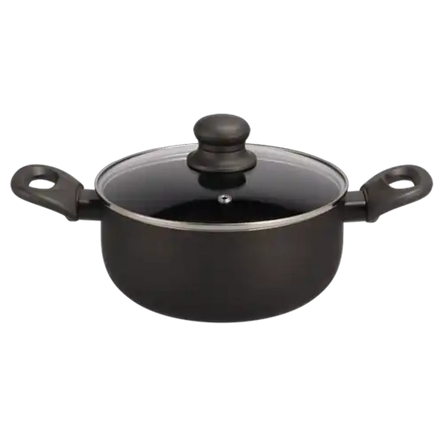 Image of Majoré Casa Black Non-Stick Casserole 20cm