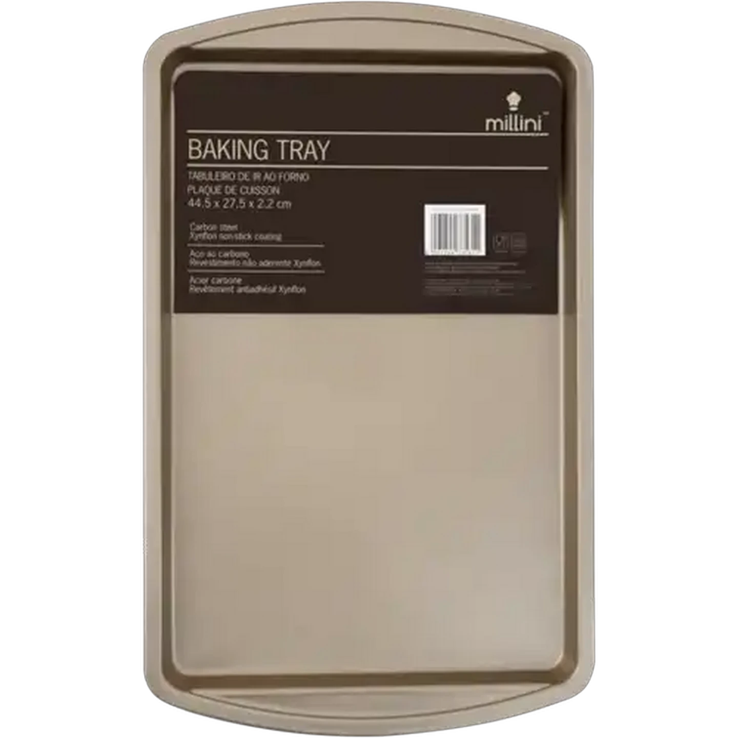 Image of Millini Non-Stick Baking Tray 44.5 x 27.5 x 2.2cm