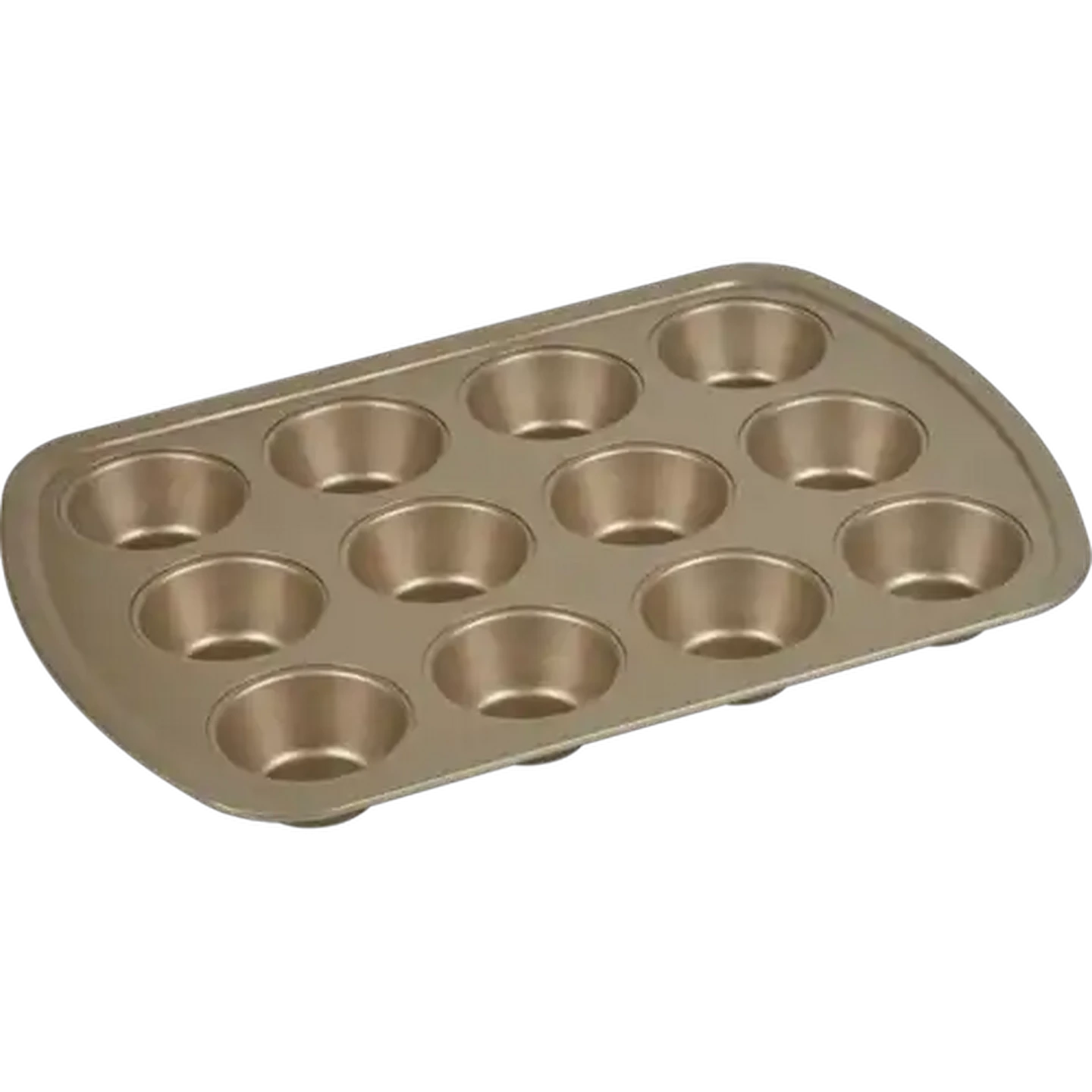 Image of Millini Champagne 12-Cup Non-Stick Muffin Pan 40 x 28 x 3.5cm