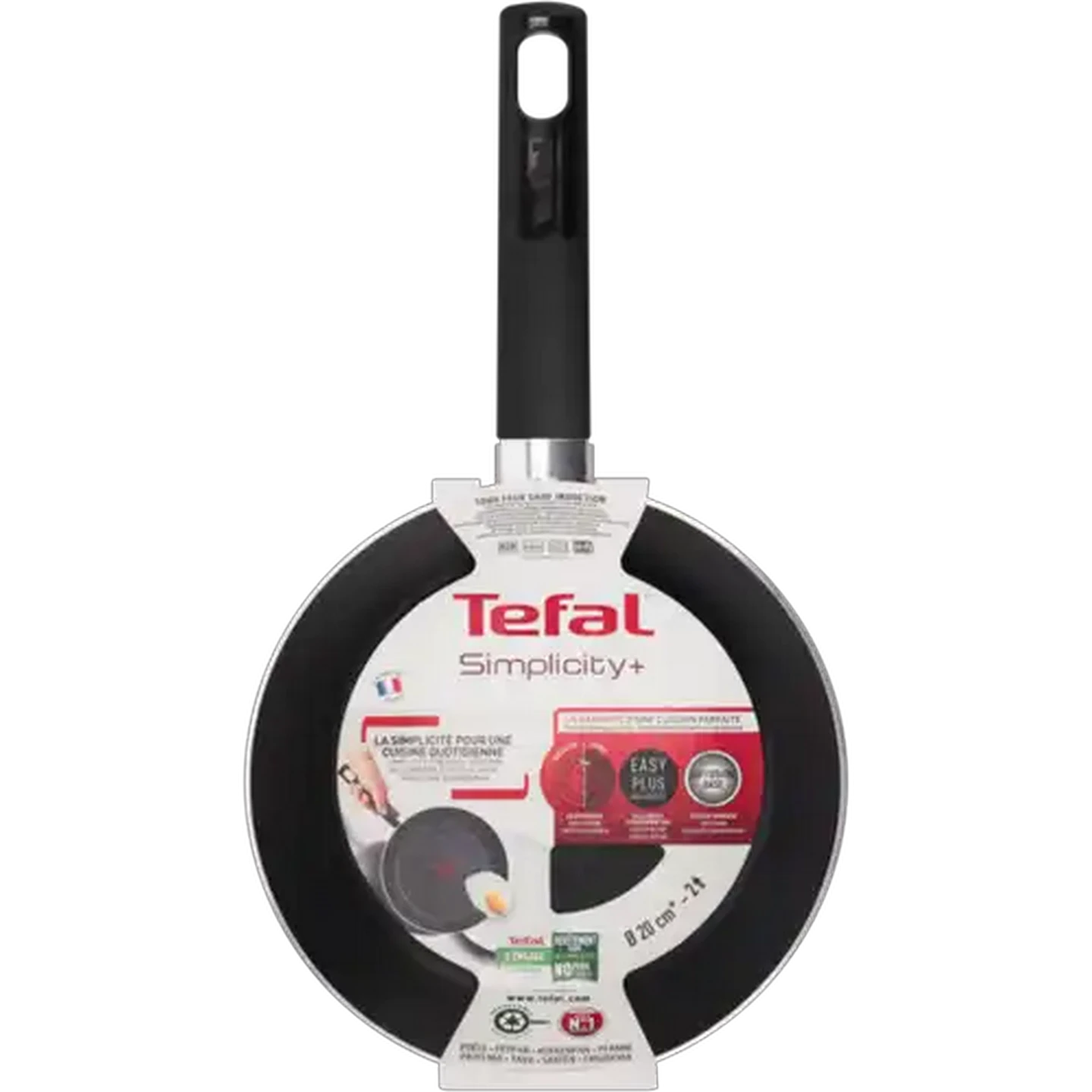 Image of Tefal Simplicity Non-Stick Frying Pan 20cm