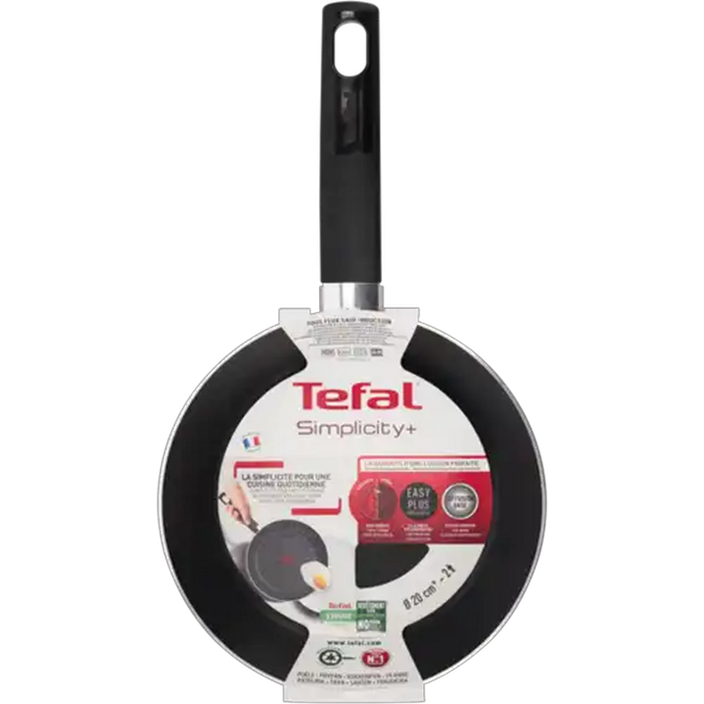 Image of Tefal Simplicity Non-Stick Frying Pan 20cm