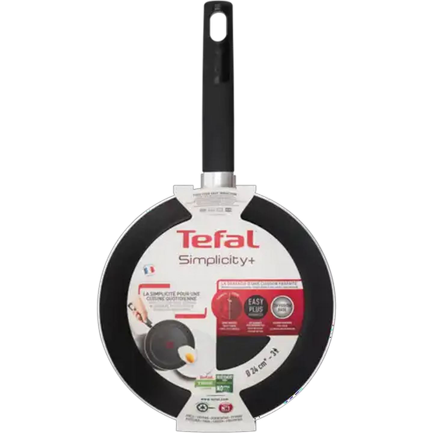 Image of Tefal Simplicity Non-Stick Frying Pan 24cm