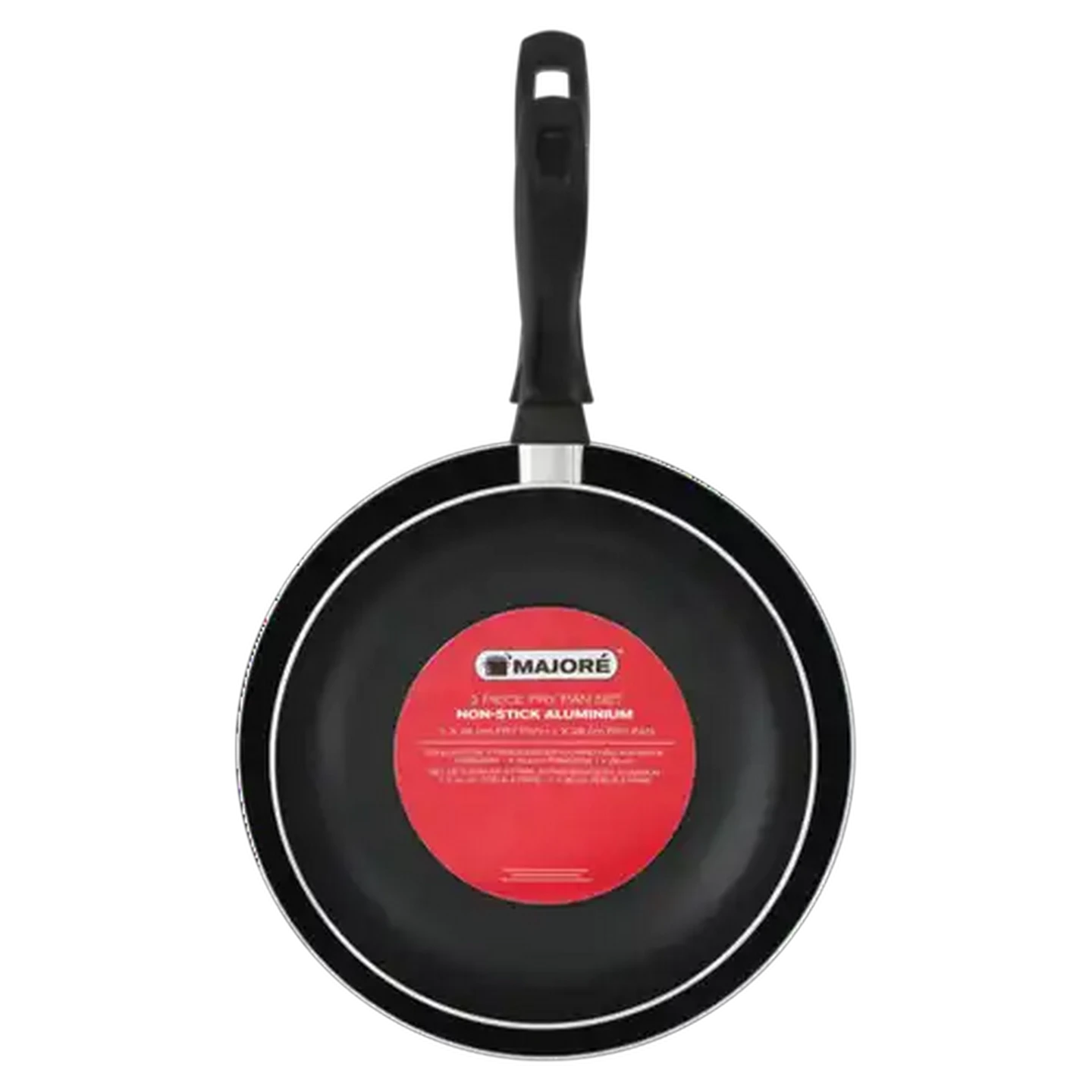 Image of Majoré Non-Stick Aluminium Frying Pan Set 2-Piece 24cm & 28cm